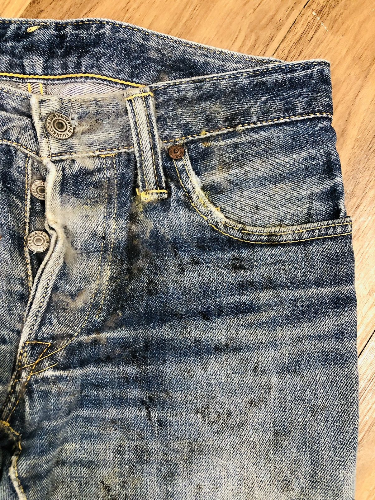 Skull Jeans by an Alchemist Skull Jeans By An Alchemist (36) Size US 29 - 6 Thumbnail