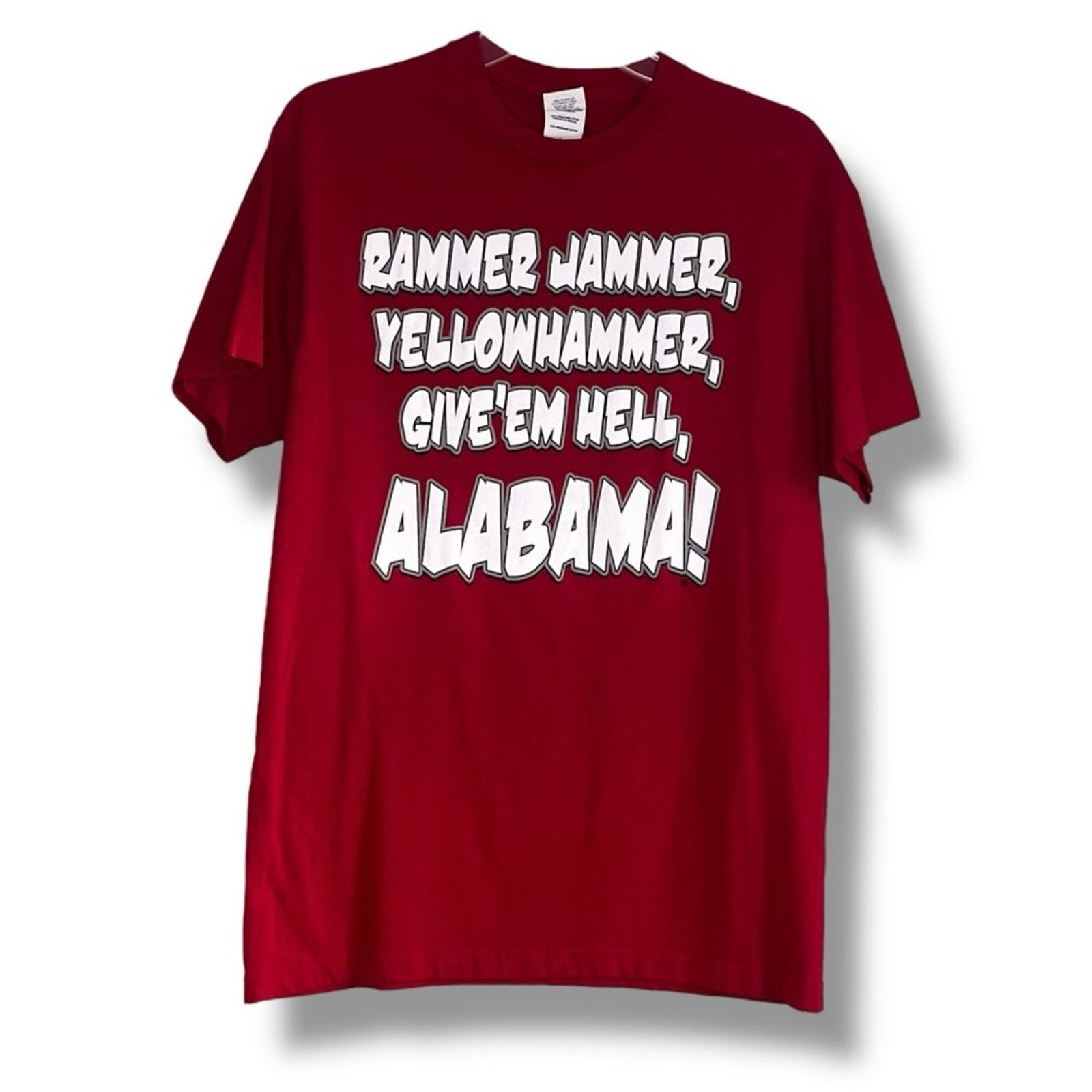 Delta Delta Pro Weight Alabama Crimson Tide Rammer Jammer t-shirt Size US M / EU 48-50 / 2 - 2 Thumbnail