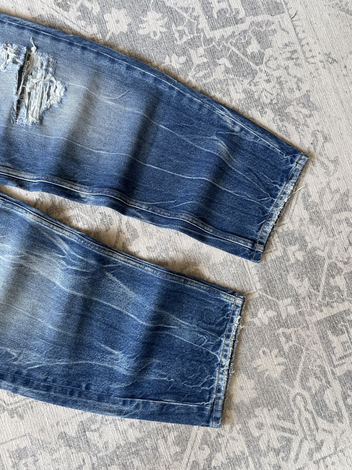 Vintage Vintage Baggy Jeans Faded Mud Washed Avant Garde Japanese Size US 32 / EU 48 - 11 Thumbnail