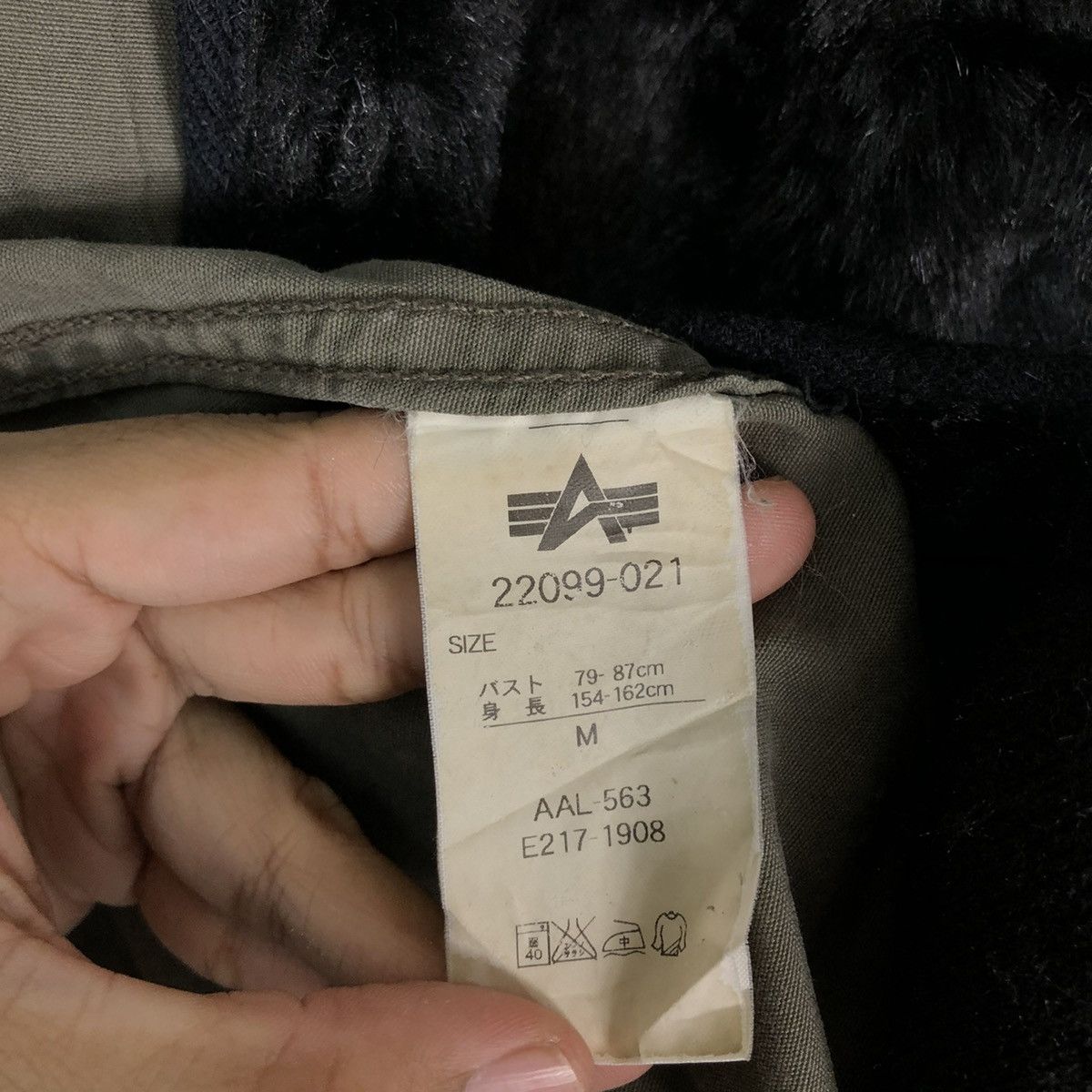 Alpha Industries 🔥VINTAGE PARKA JACKET ALPHA INDUSTRIES MINK FUR BLANKET USA Size US M / EU 48-50 / 2 - 20 Thumbnail