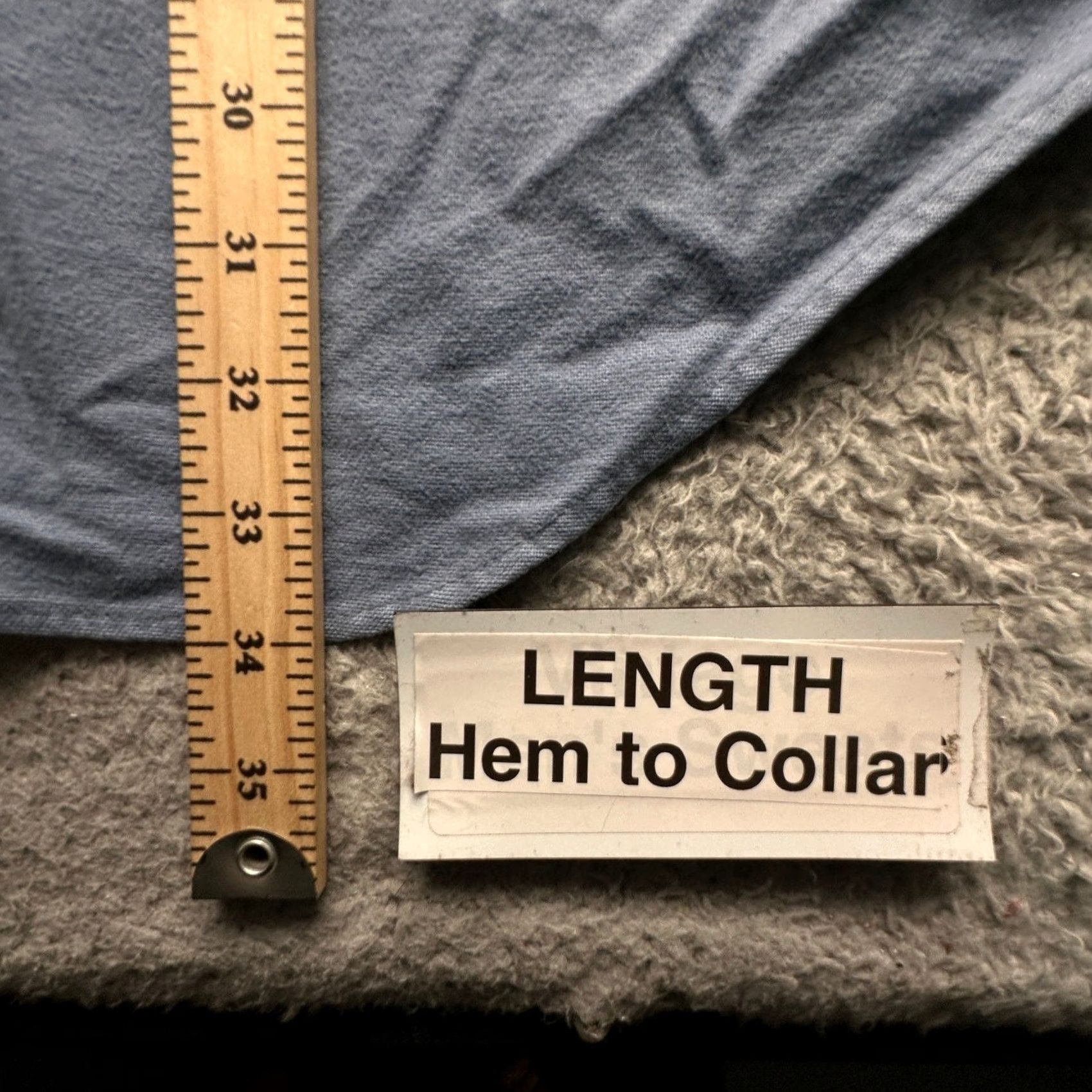 Vintage VINTAGE Woolrich Flannel Long Sleeve Shirt Mens XL Blue Gray Long Chamois Pockets 90s Outdoor Workwear Mens Size US XL / EU 56 / 4 - 5 Thumbnail