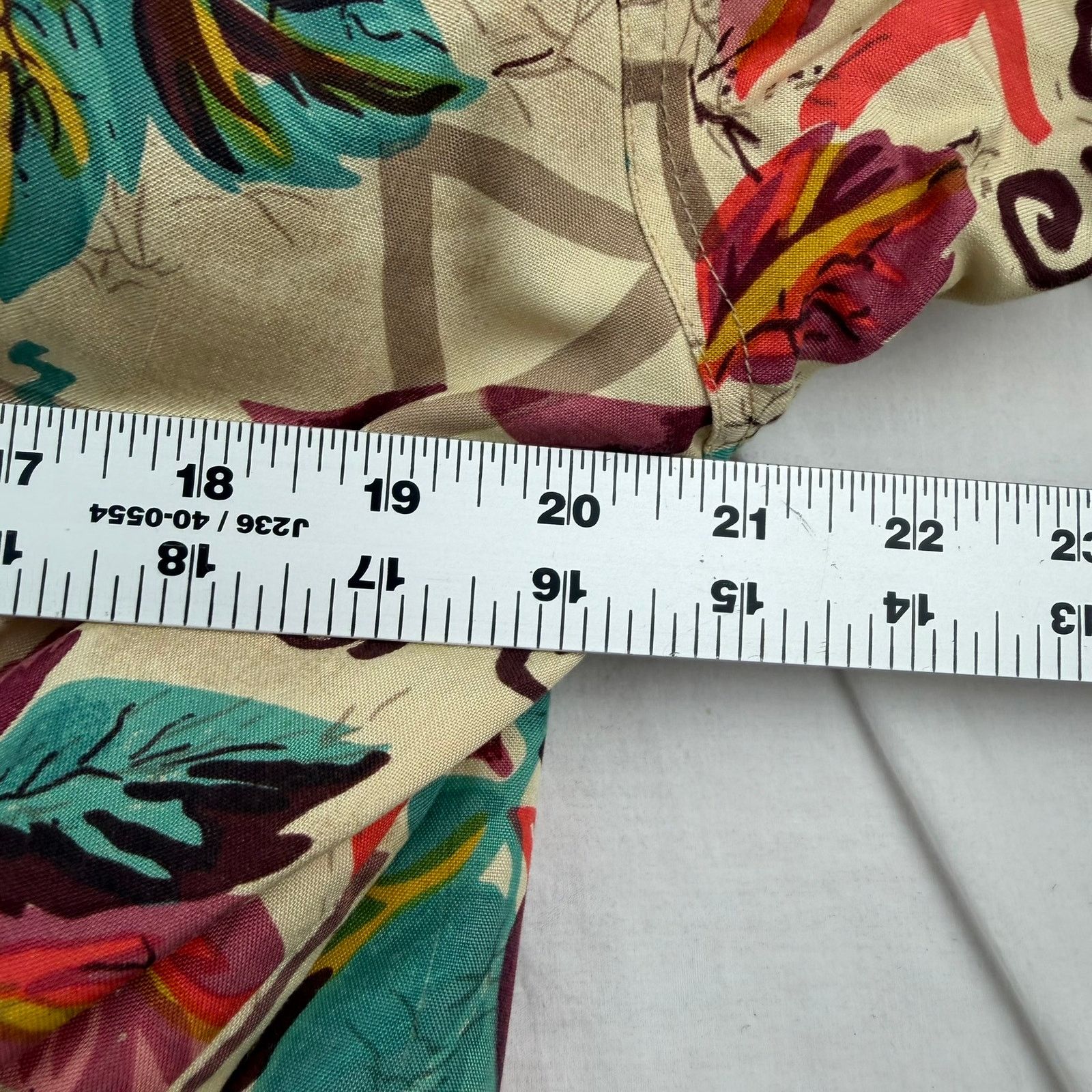Other Marguerite Li Silk Blazer Jacket 2X Tropical Print Size XXL / US 16-18 / IT 52-54 - 4 Thumbnail
