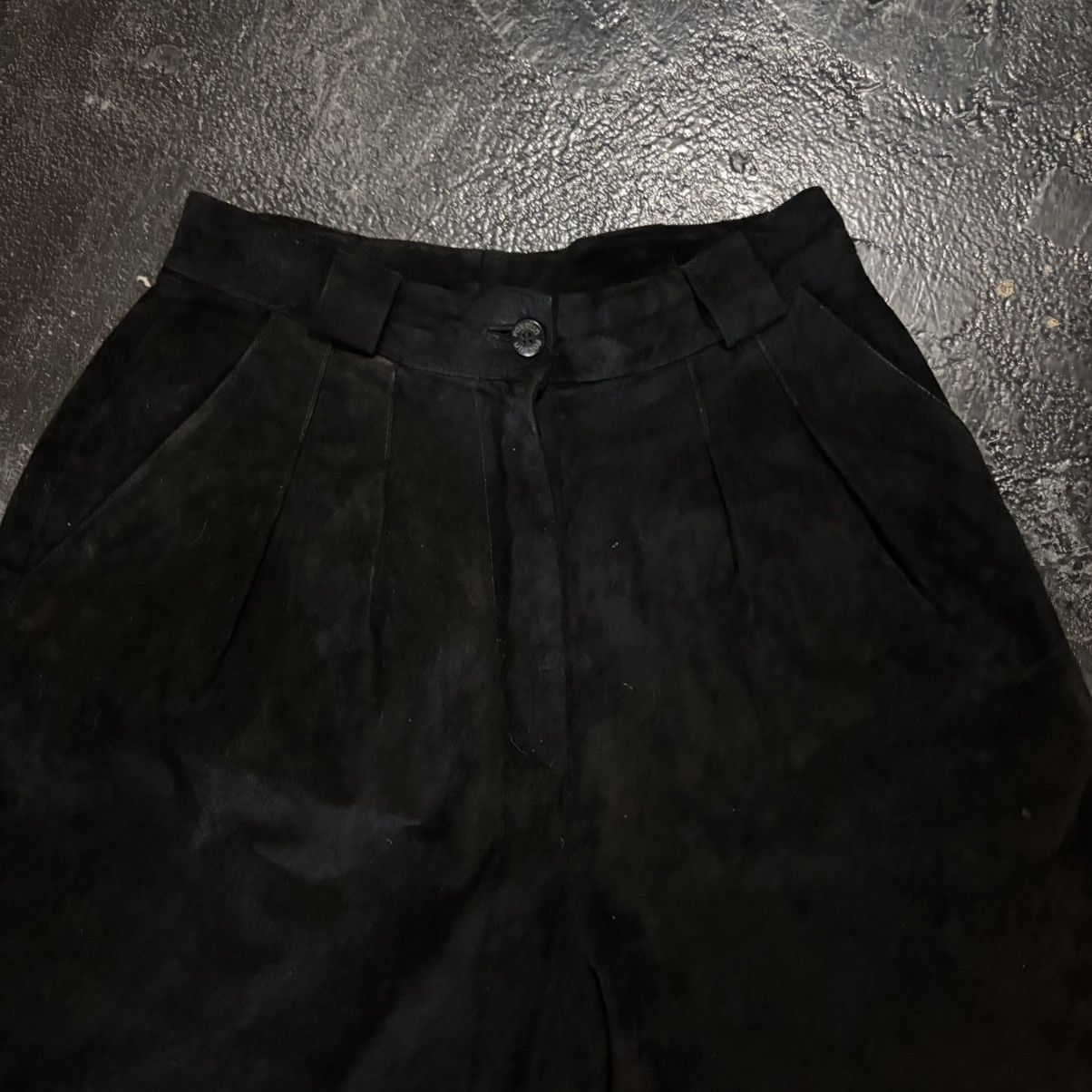 Other FOXRUN Vintage 90s Retro Pleated Suede Shorts Size US 30 / EU 46 - 3 Thumbnail