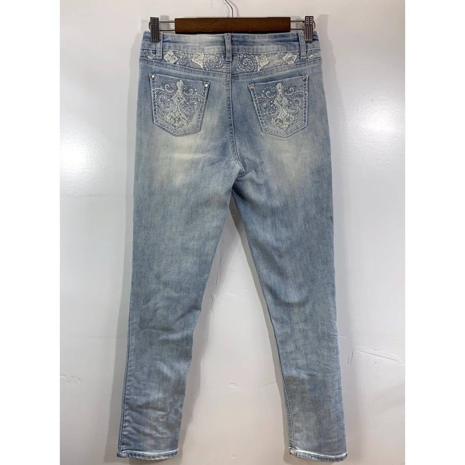 Vintage Womens Arizona Jeans Light Wash Size 14 Reg Arizona Jeans Jeans Blue 26.5in Straight 14 Womens American — Size 36" / US 14 / IT 50 - 2 Thumbnail