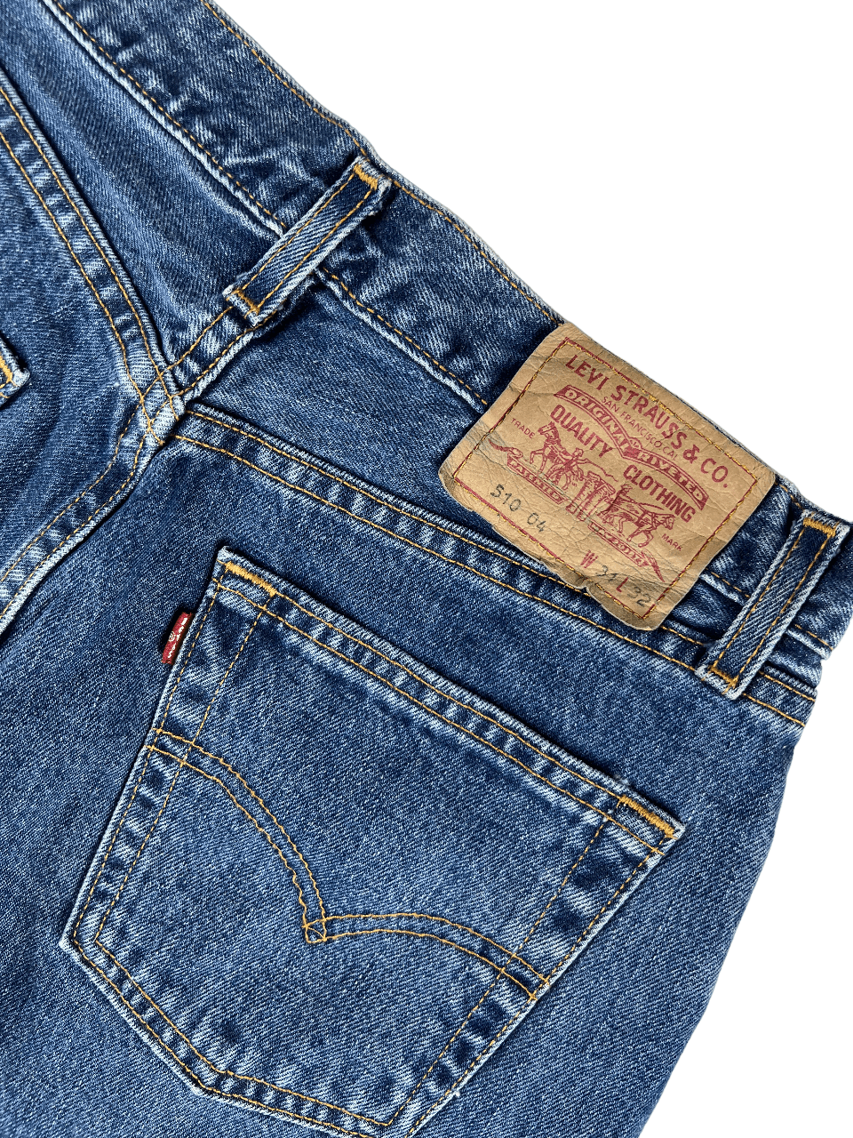 Levi's × Levi's Vintage Clothing × Vintage Vintage Levis 510 04 Denim Jeans 31x32 Size US 31 - 3 Thumbnail