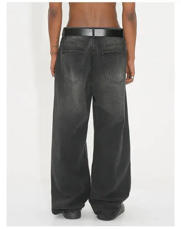 Jean Riruuko x Kaori washed faded y2k loose baggy jeans Size US 28 / EU 44 - 8 Thumbnail