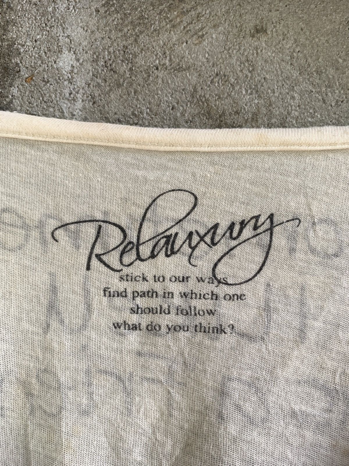 Beauty Beast × Hysteric Glamour × Japanese Brand JAPANESE~ RELANXURY POEM LONG SLEEVE T-SHIRT Size M / US 6-8 / IT 42-44 - 8 Thumbnail