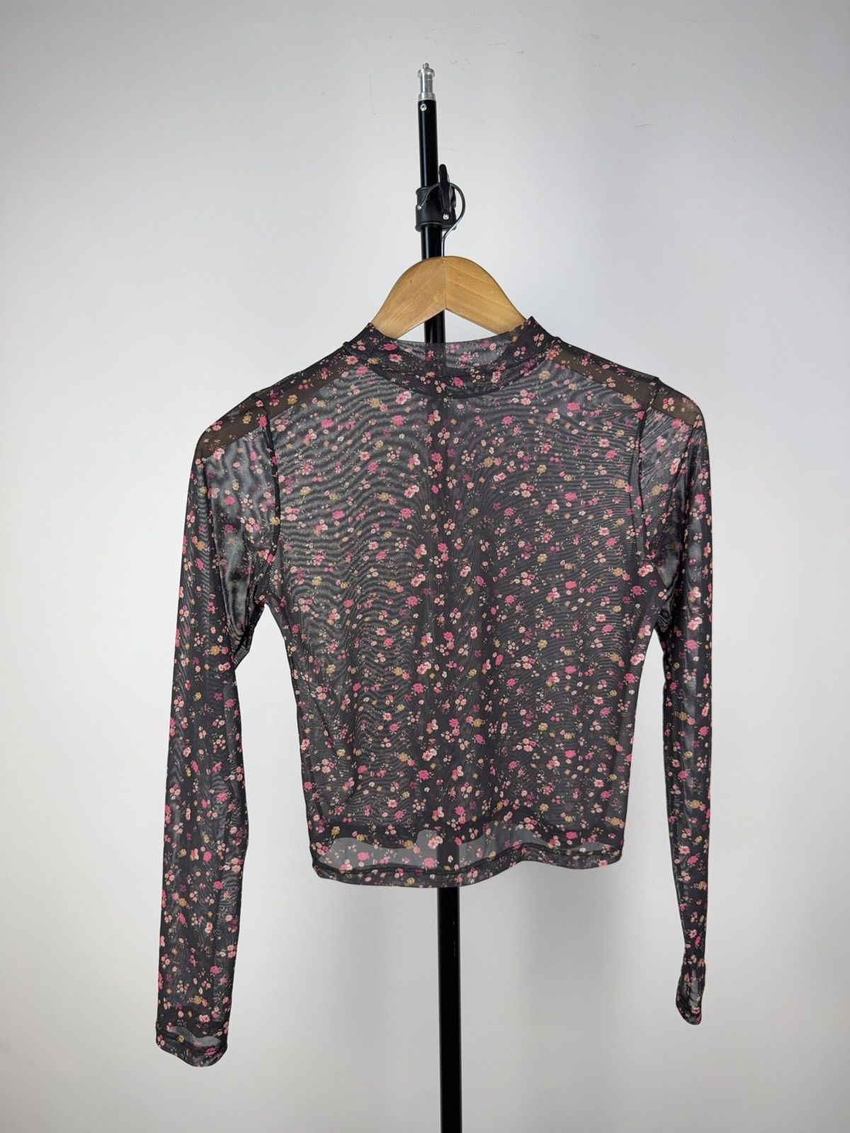 Vintage Style❗️Save The Queen Jean Paul Gaultier Floral Mesh Blouses Size US XS / EU 42 / 0 - 5 Thumbnail