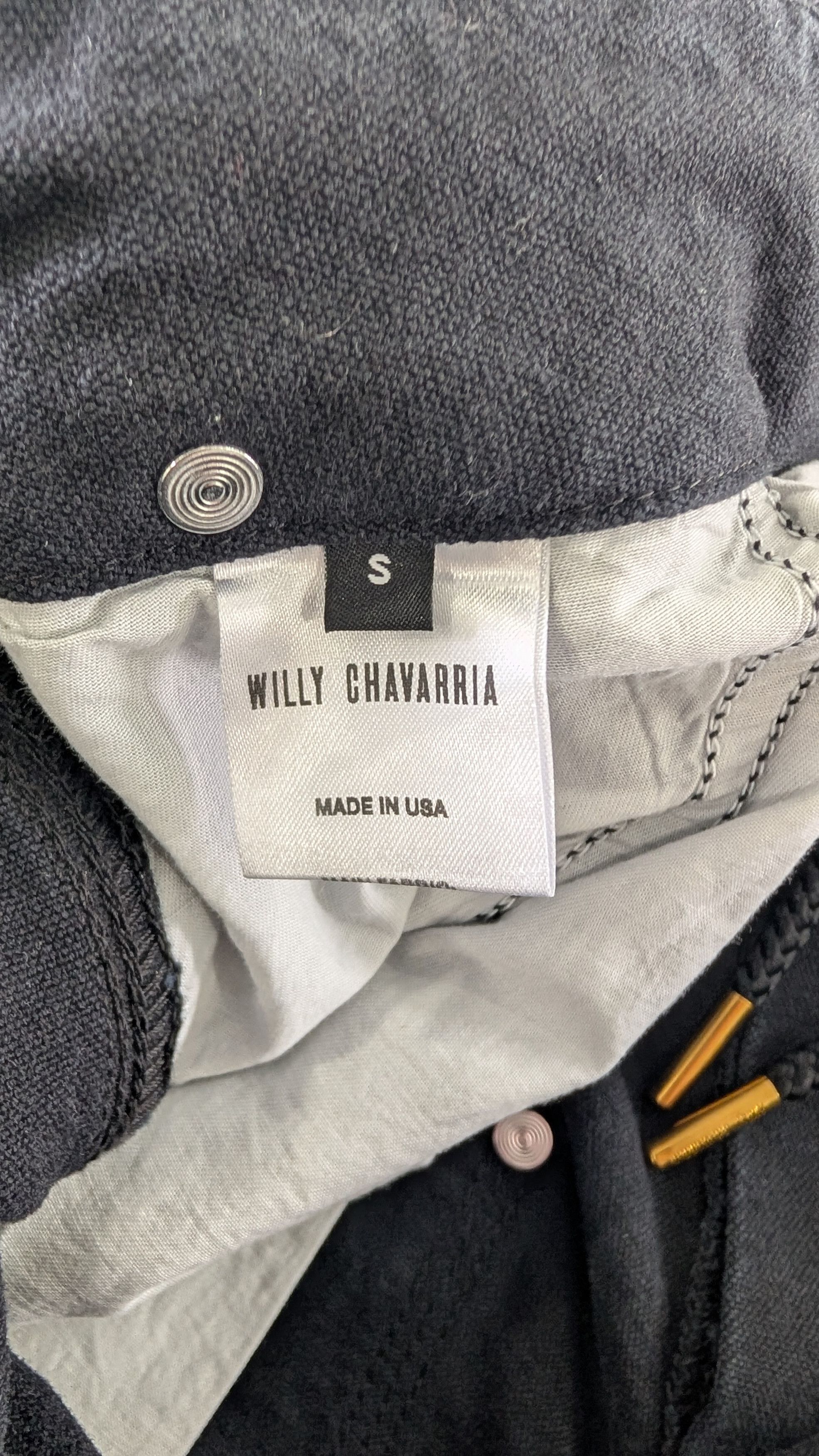 Willy Chavarria Willy Chavarria Black Workwear Toluca Pant Small Size US 38 / EU 54 - 11 Thumbnail