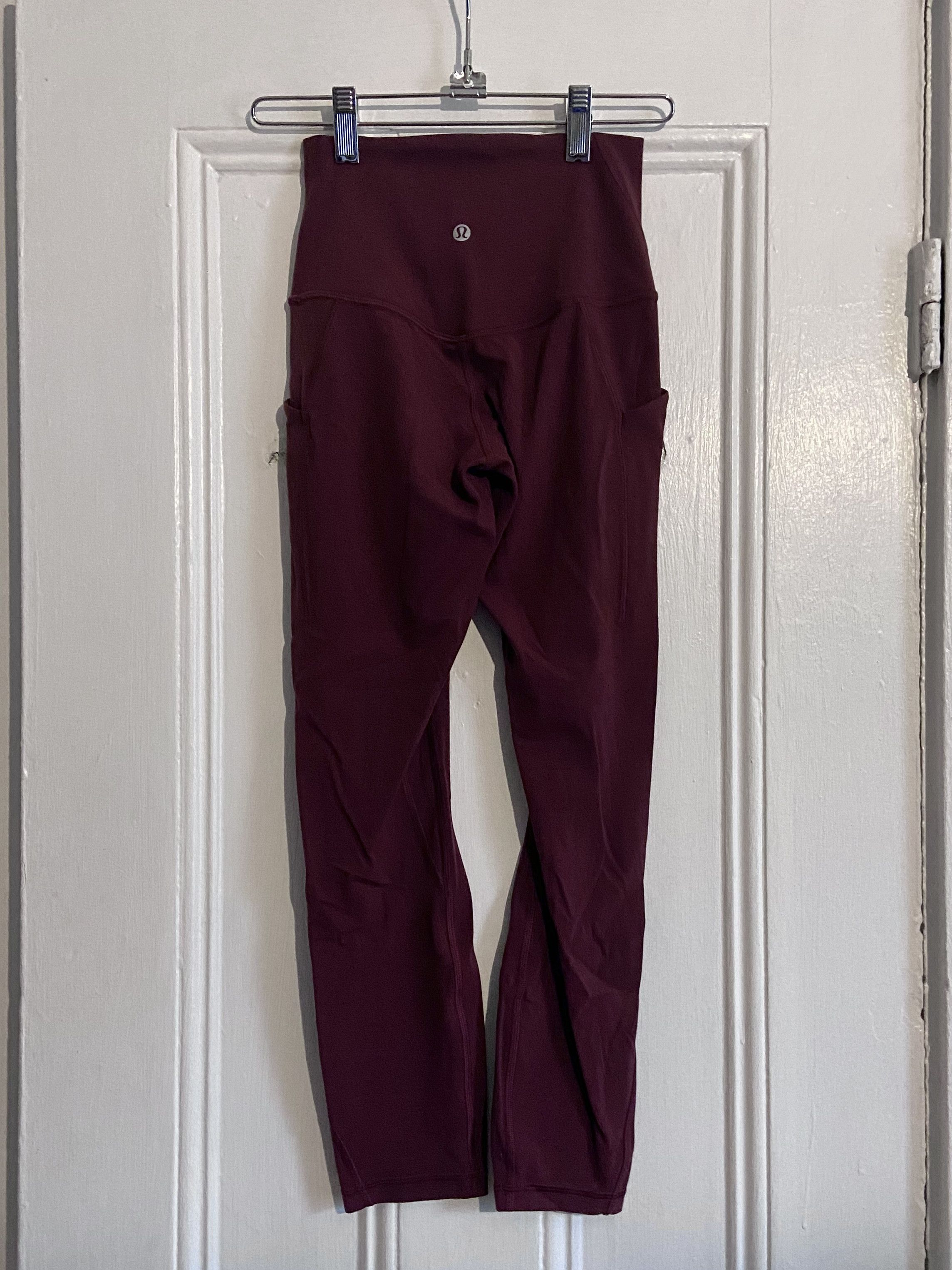 Lululemon Lululemon Align Pants w/ Pockets - Red Merlot - 23” Size 26" / US 2 / IT 38 - 4 Thumbnail