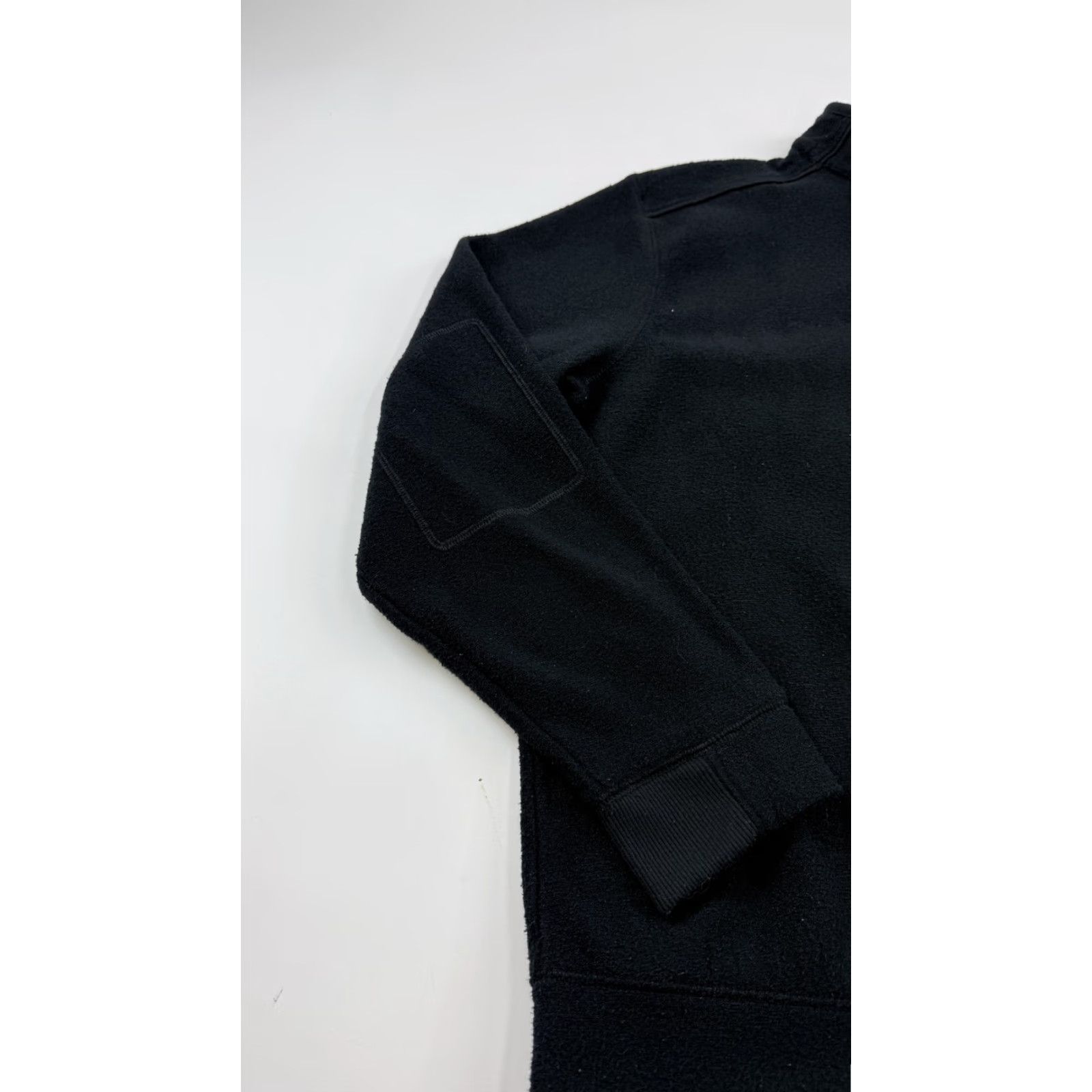 Logo 7 Greg Norman Pullover Mens L Black 1/4 Zip Fleece Shark Logo Outdoor Golf Shirt Size US L / EU 52-54 / 3 - 2 Thumbnail