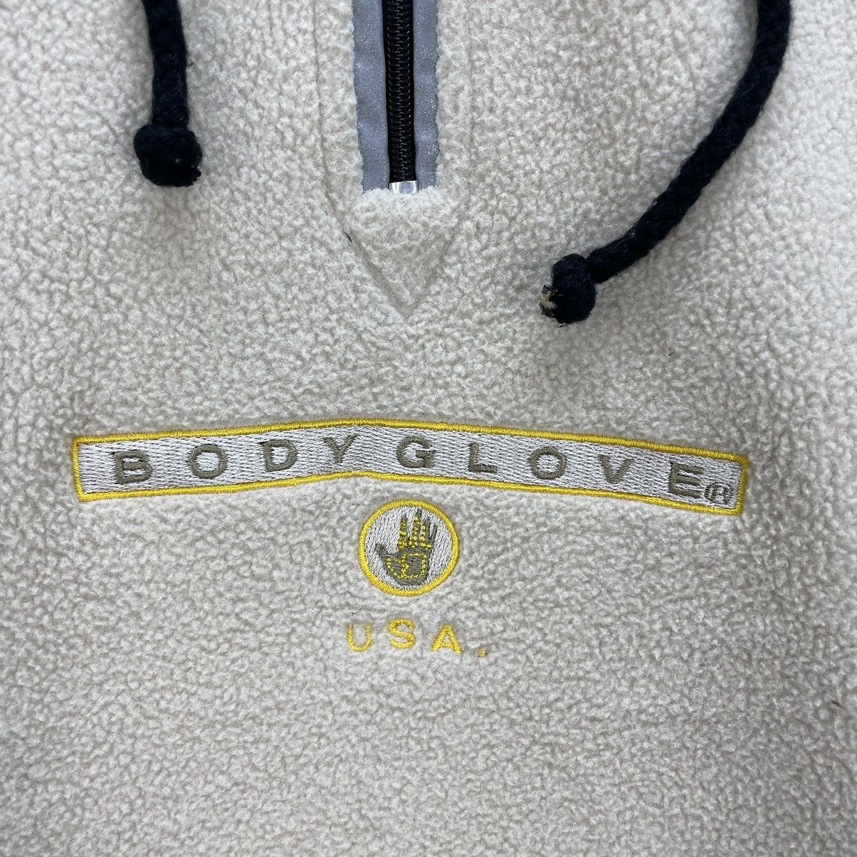 Body Glove 💥Vintage BodyGlobe USA Hooded Fleece Pullover Jacket Size US S / EU 44-46 / 1 - 5 Thumbnail