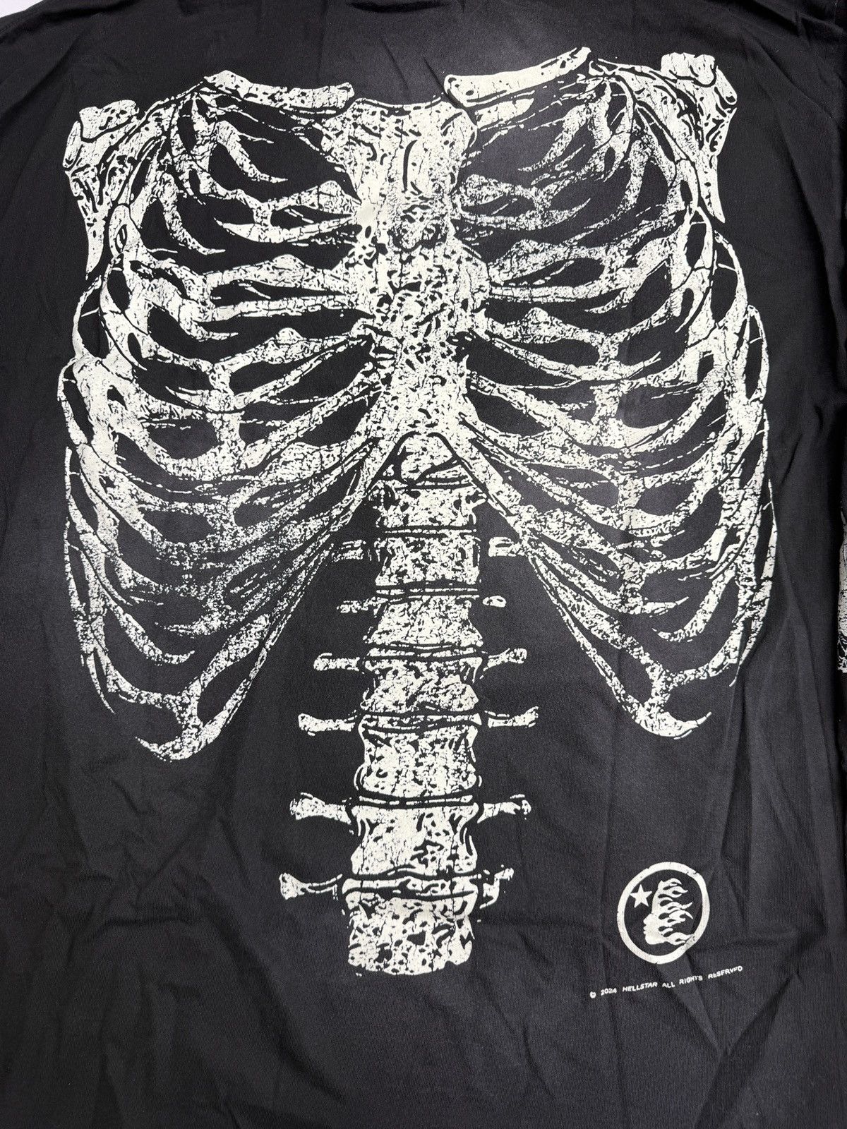 HELLSTAR Hellstar Skeleton Long Sleeve T-shirt Size US XXL / EU 58 / 5 - 4 Thumbnail