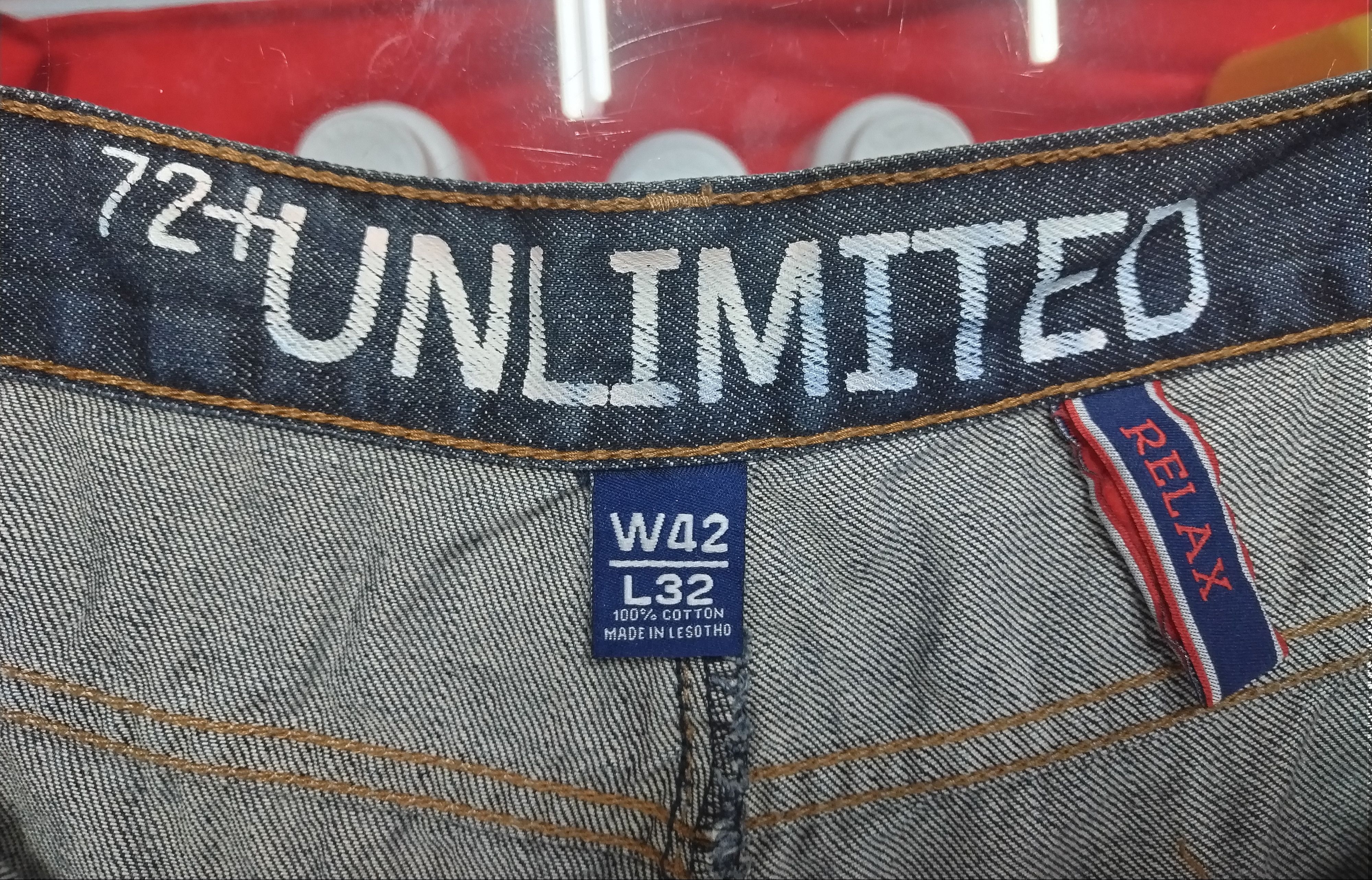 Ecko Unltd. Big size Ecko unltd Baggy Jeans nice design straight loose Size US 42 / EU 58 - 9 Thumbnail