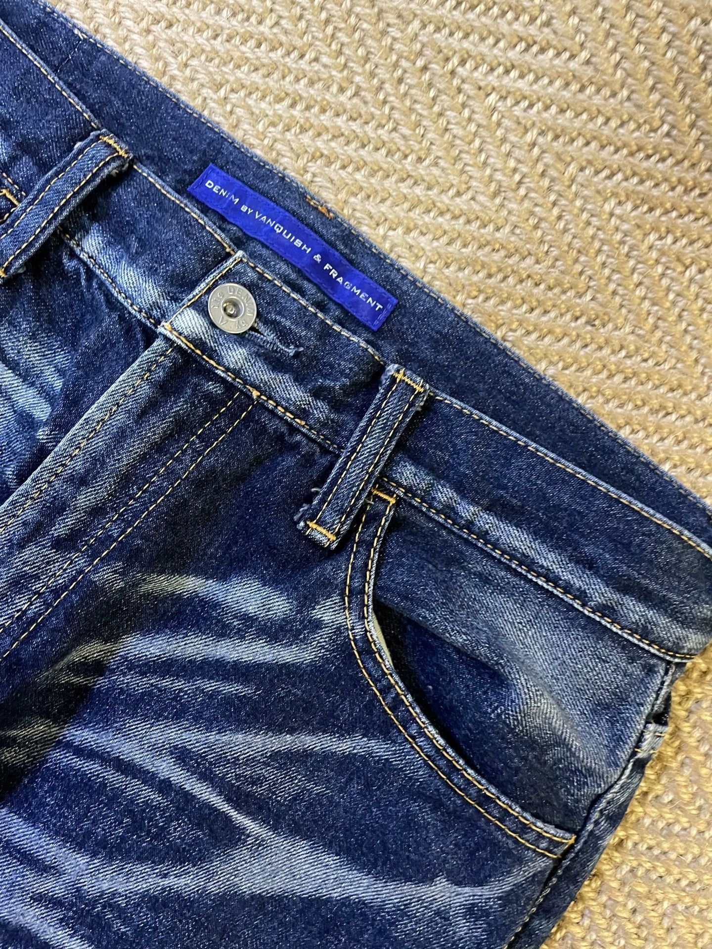 Fragment Design FRAGMENT x VANQUISH Violent Wash 9-Cut Jeans W30 Near Size US 30 / EU 46 - 7 Thumbnail