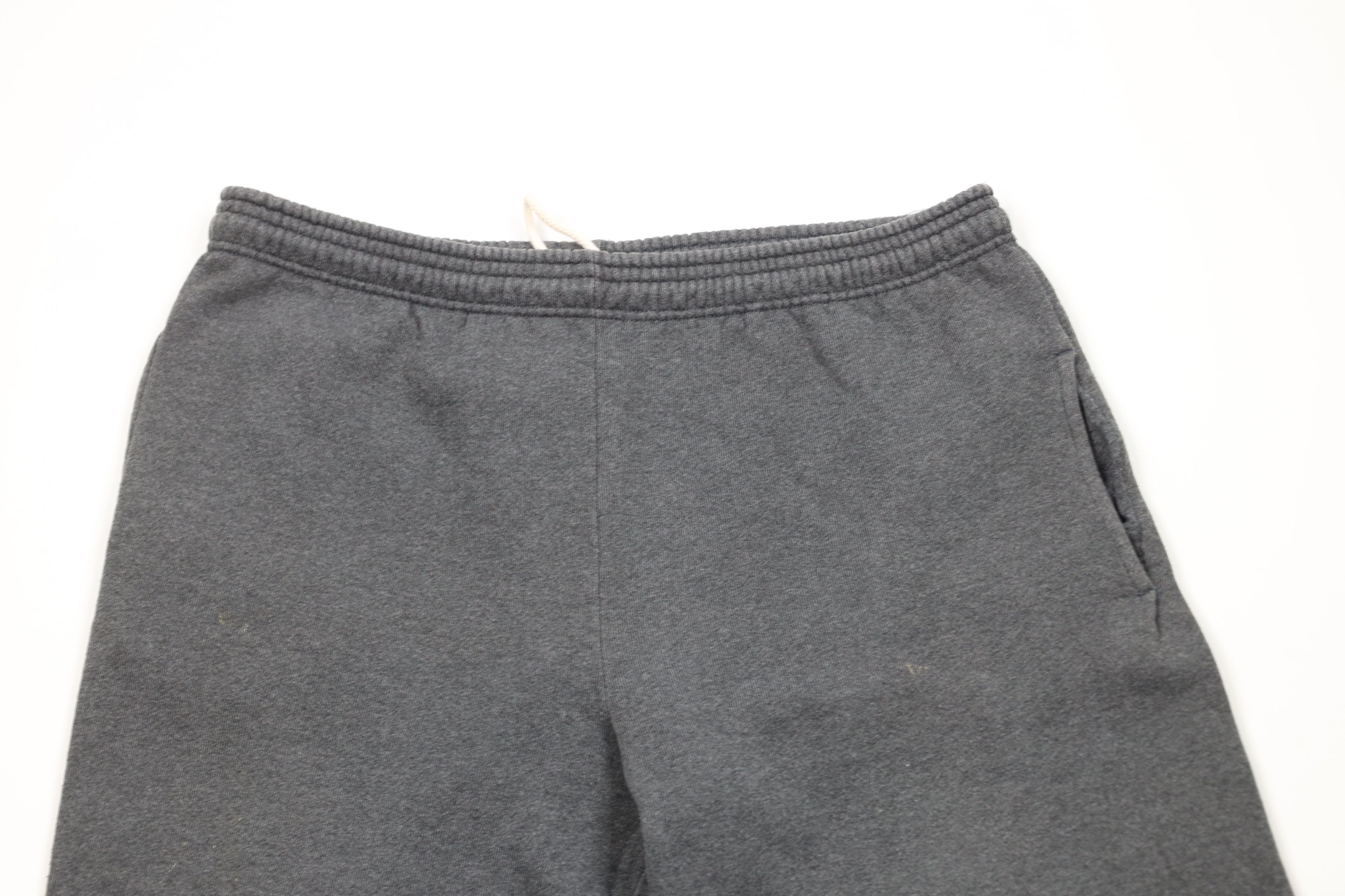 Vintage Vintage 90s Streetwear Blank Sweatpants Joggers Gray USA Size US 36 / EU 52 - 2 Thumbnail