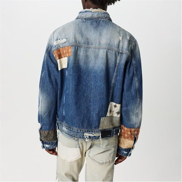 Amiri AMIRI Airpatch Trucker Jacket Size US M / EU 48-50 / 2 - 4 Thumbnail
