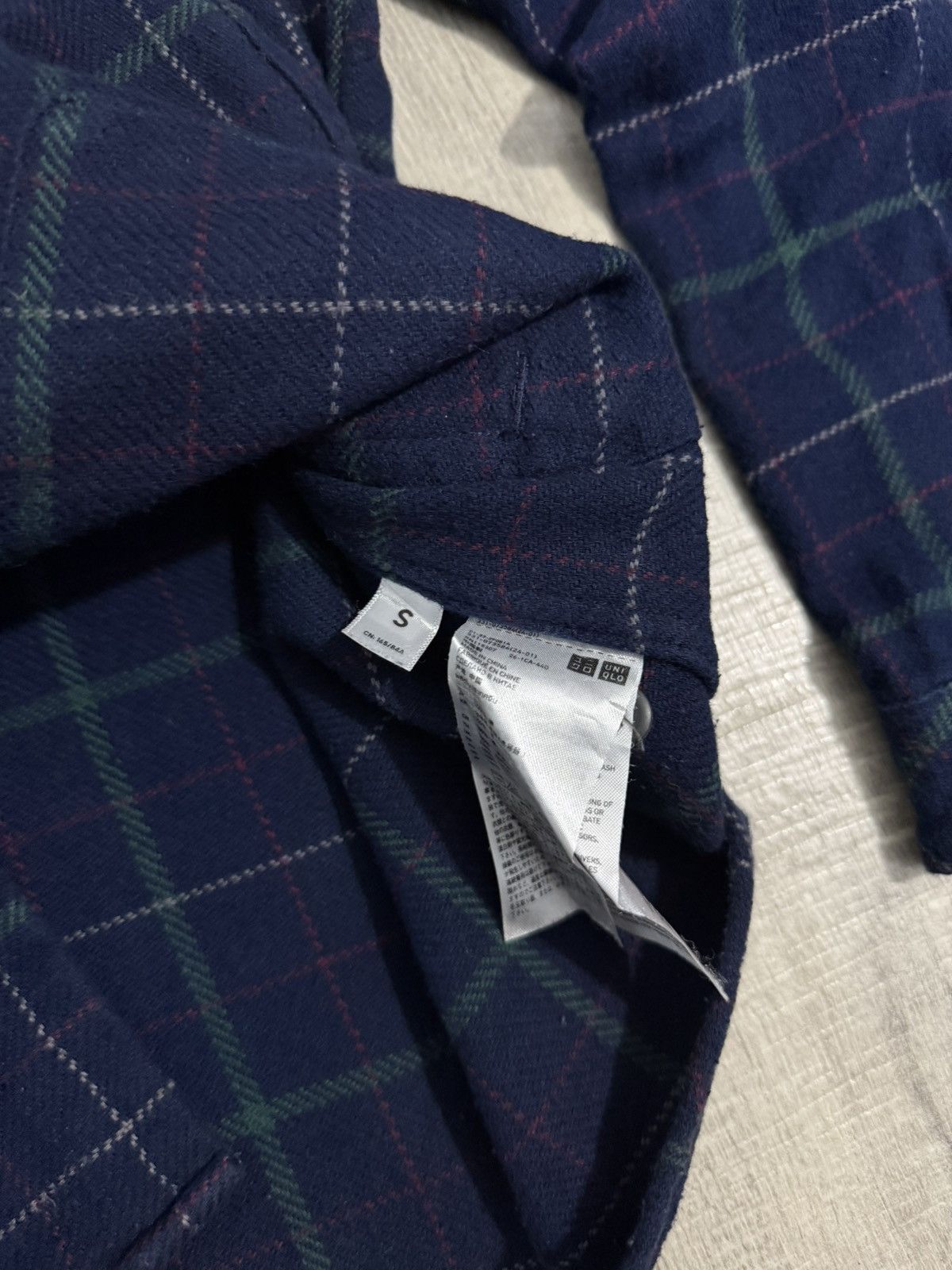 Undercover Uniqlo undercover western plaid flannel wool outer jacket Size US S / EU 44-46 / 1 - 8 Thumbnail
