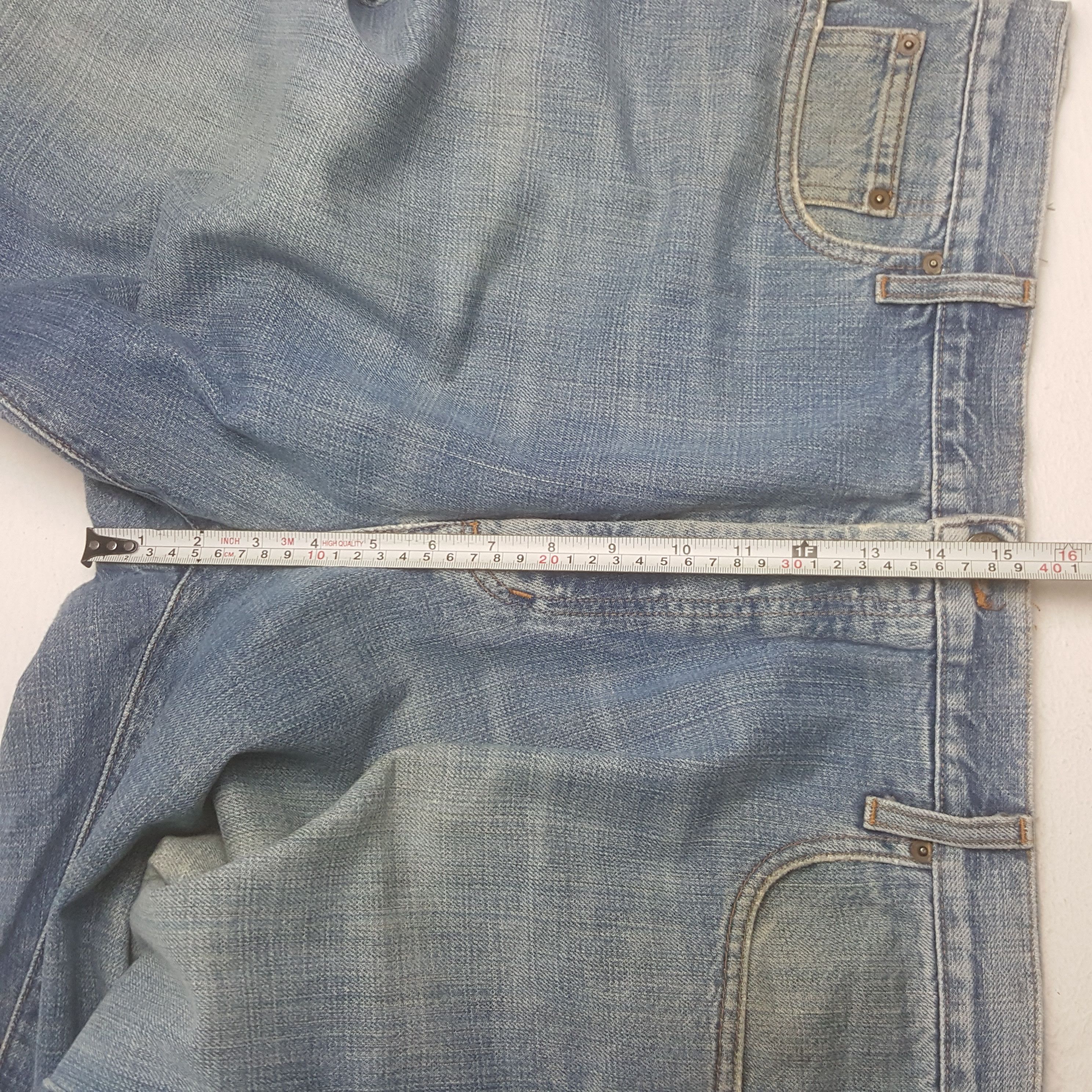 Stussy × Vintage Vintage Stussy Custom Art Logo USA Denim Jeans Size US 38 / EU 54 - 8 Thumbnail
