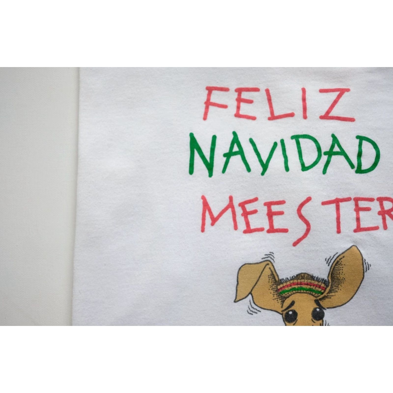 Fruit Of The Loom VINTAGE Fruit of the Loom CHRISTMAS XMAS VTG 90s USA MADE FUNNY GRAPHIC T SHIRT sz L Size US L / EU 52-54 / 3 - 4 Thumbnail