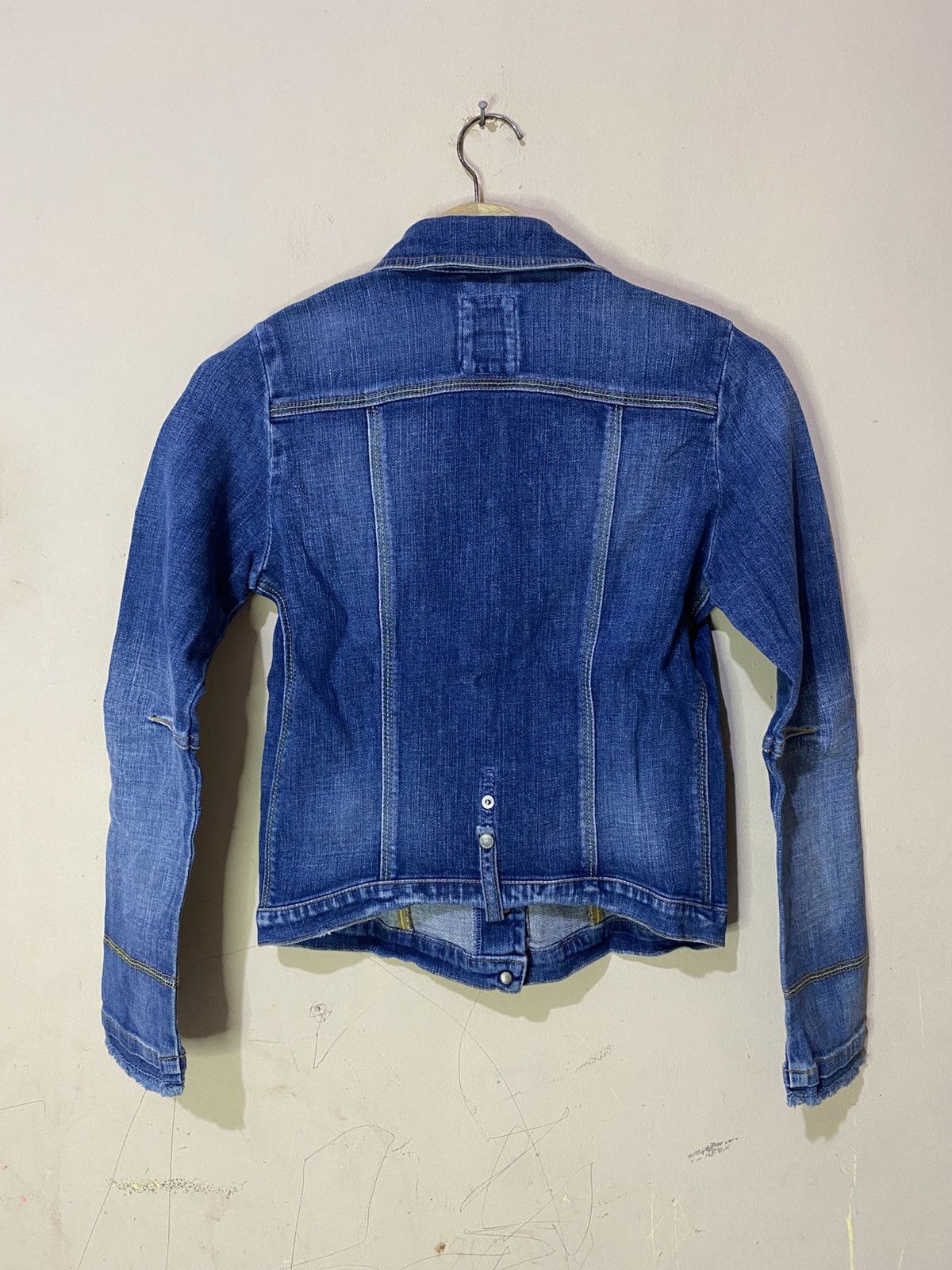 Marithe + Francois Girbaud 90s Le Jean De Marithe Francois Girbaud Denim Jacket Size S / US 4 / IT 40 - 11 Thumbnail