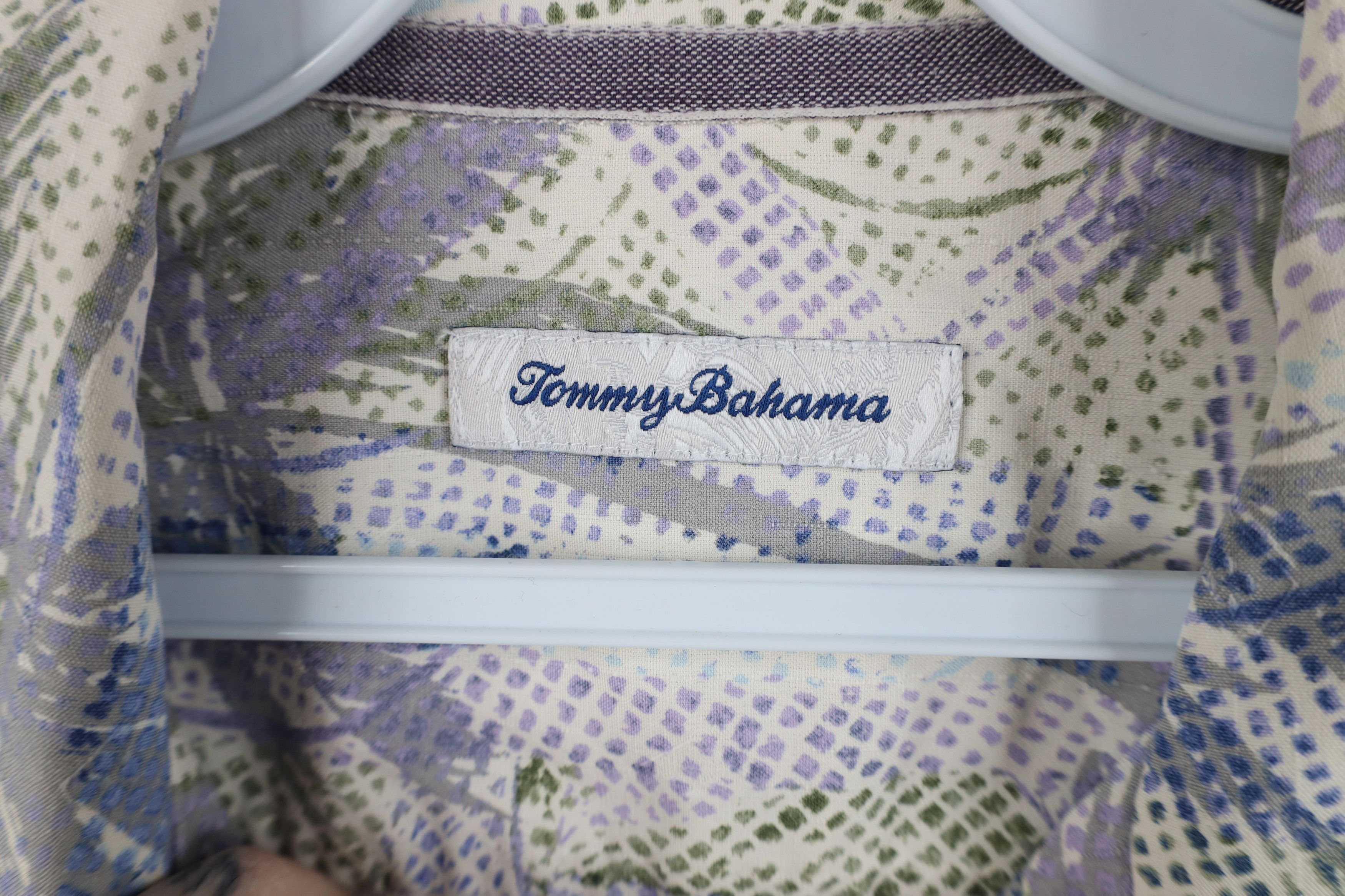 Tommy Bahama Tommy Bahama Looped Collar Palm Tree Collared Button Shirt Size US M / EU 48-50 / 2 - 8 Thumbnail