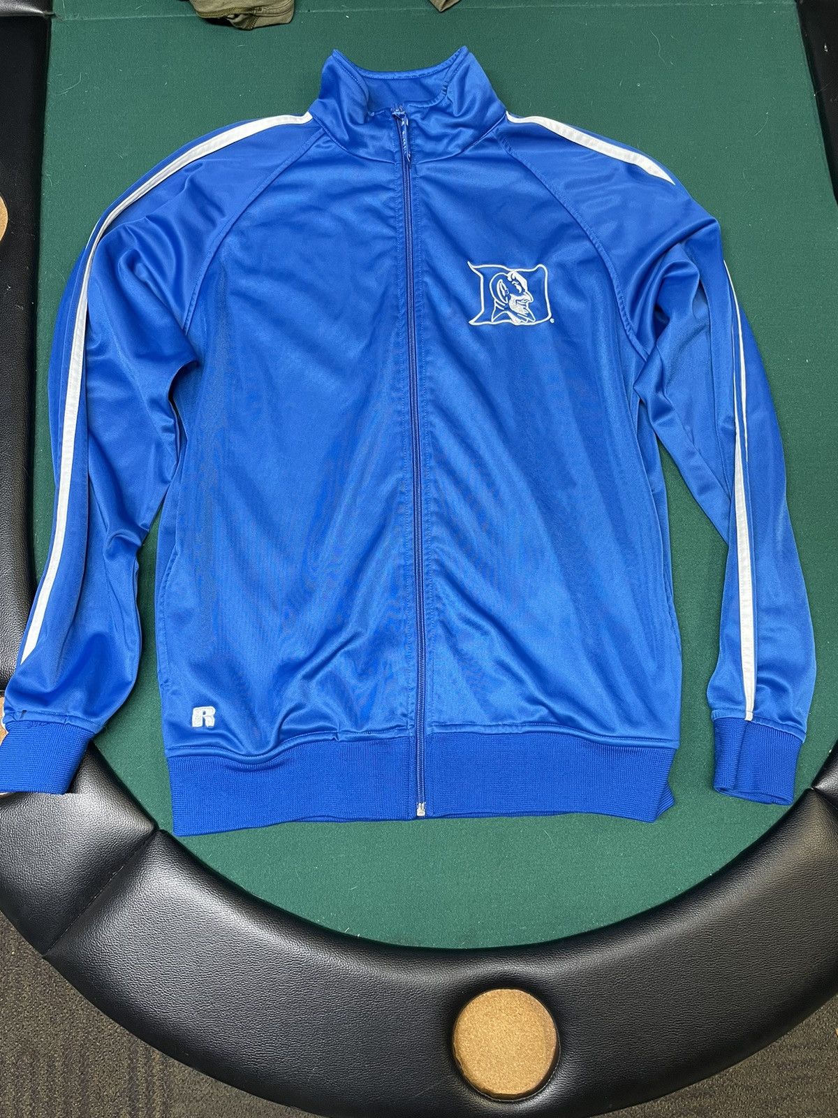 Russell Athletic Vintage Russell Athletic Duke Blue Devils Track Jacket (S) Size US S / EU 44-46 / 1 - 2 Thumbnail