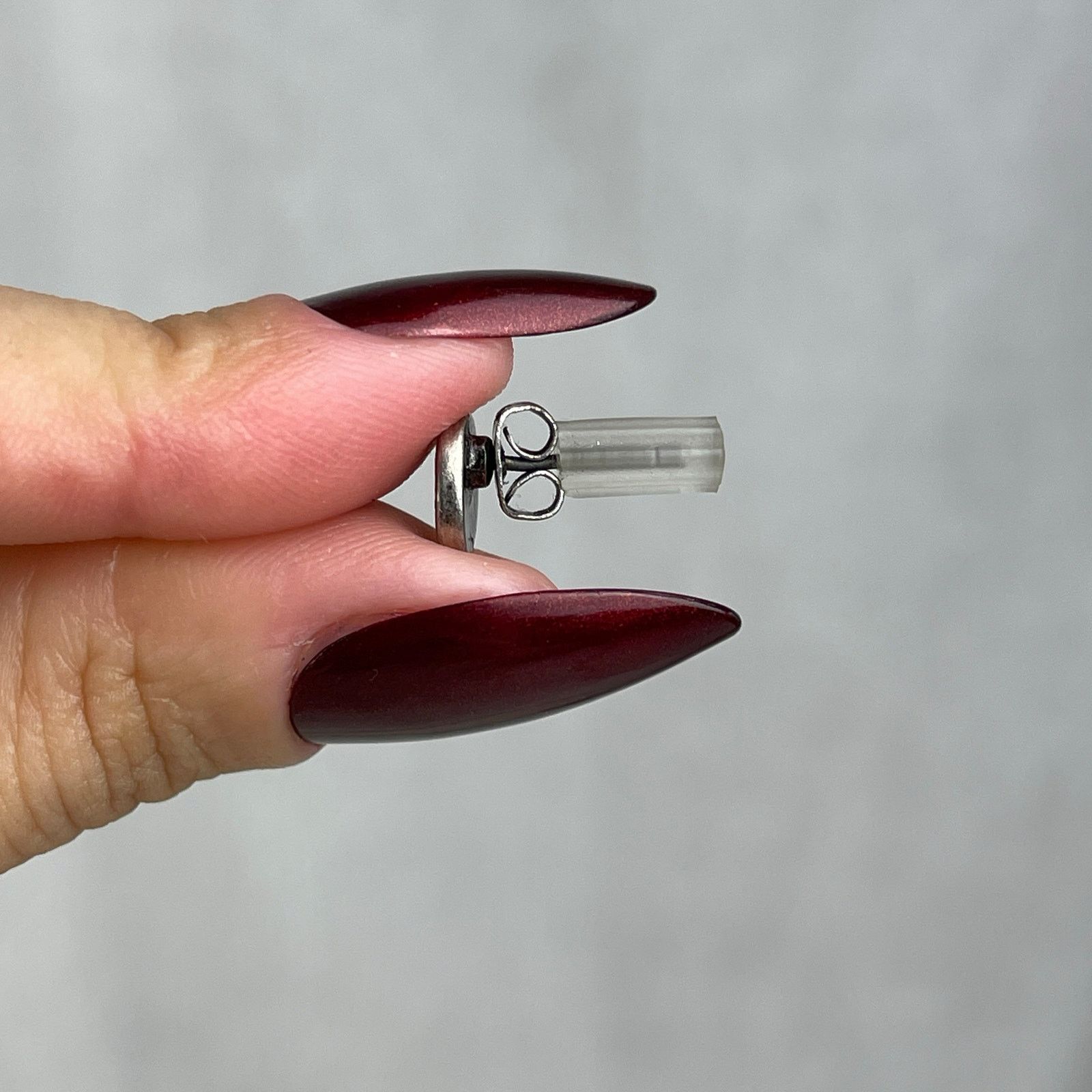 American Eagle Outfitters American Eagle Outfitters Silver Stud Earrings Rhinestones Size ONE SIZE - 18 Thumbnail