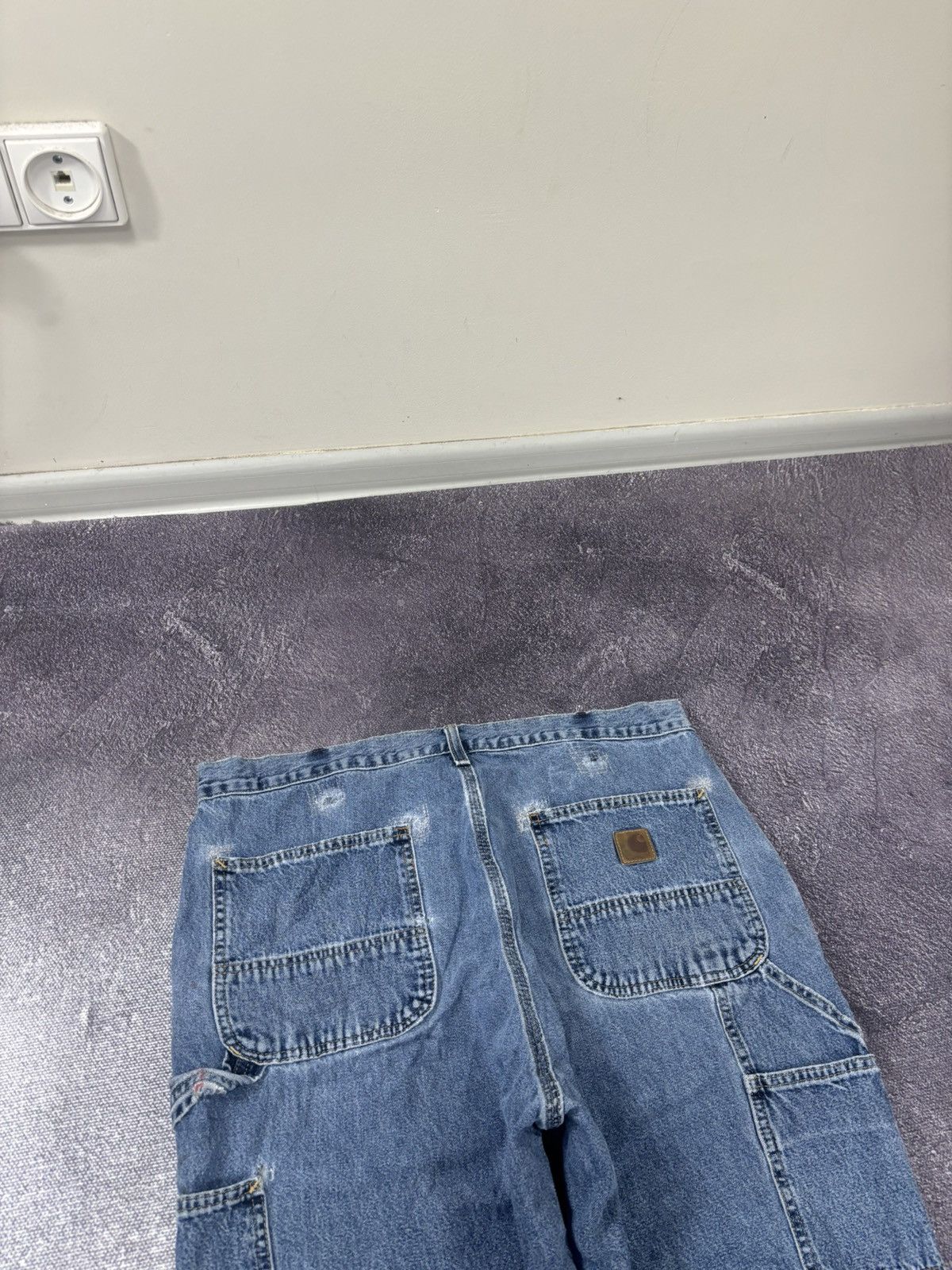Carhartt Vintage Carhartt Dungaree Fit Y2K Workwear Denim Baggy Jeans Size US 36 / EU 52 - 5 Thumbnail