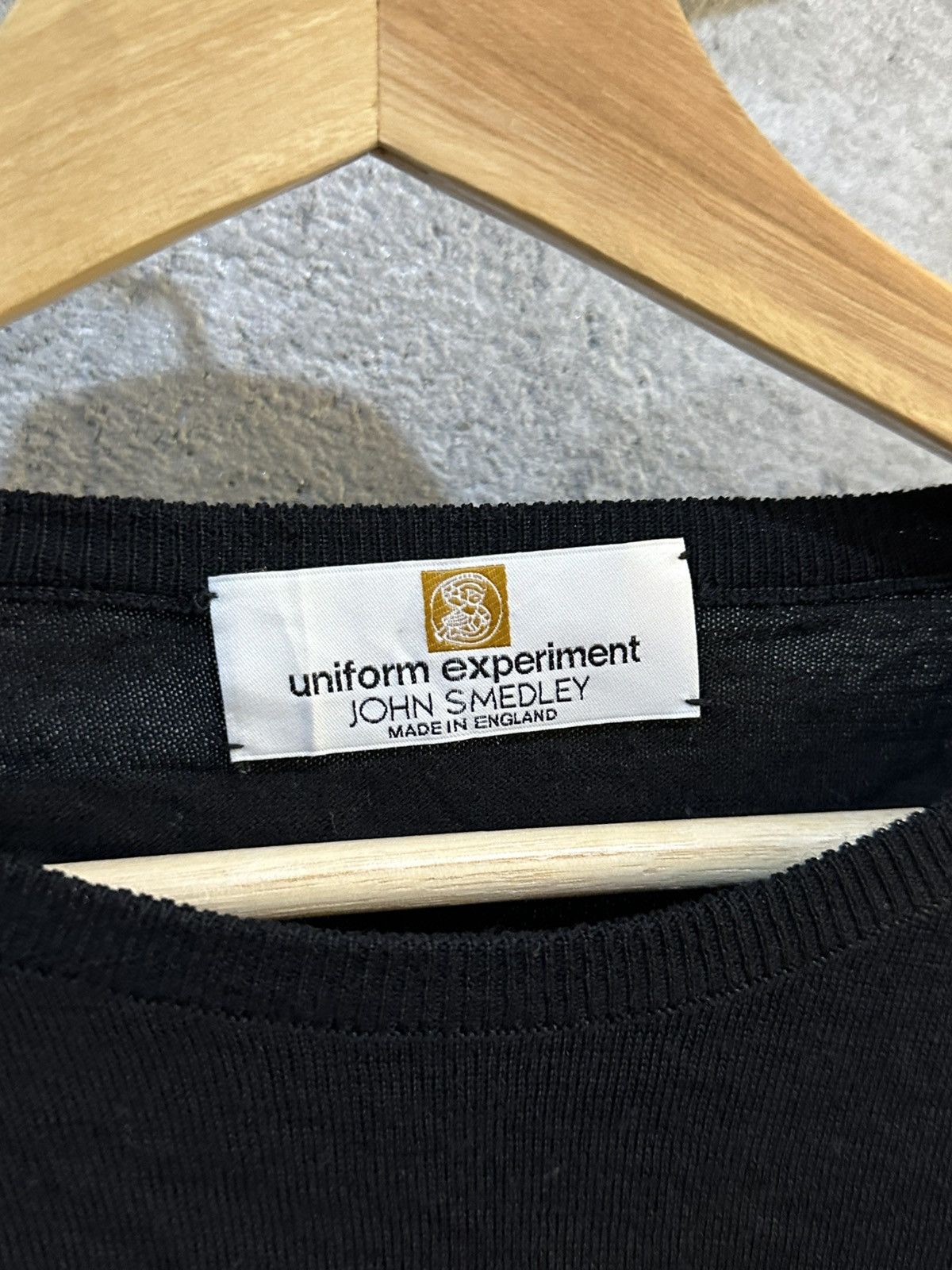 Hiroshi Fujiwara × John Smedley × uniform experiment John Smedley x Uniform Experiment 100% Merino Wool Jumper Size US L / EU 52-54 / 3 - 4 Thumbnail
