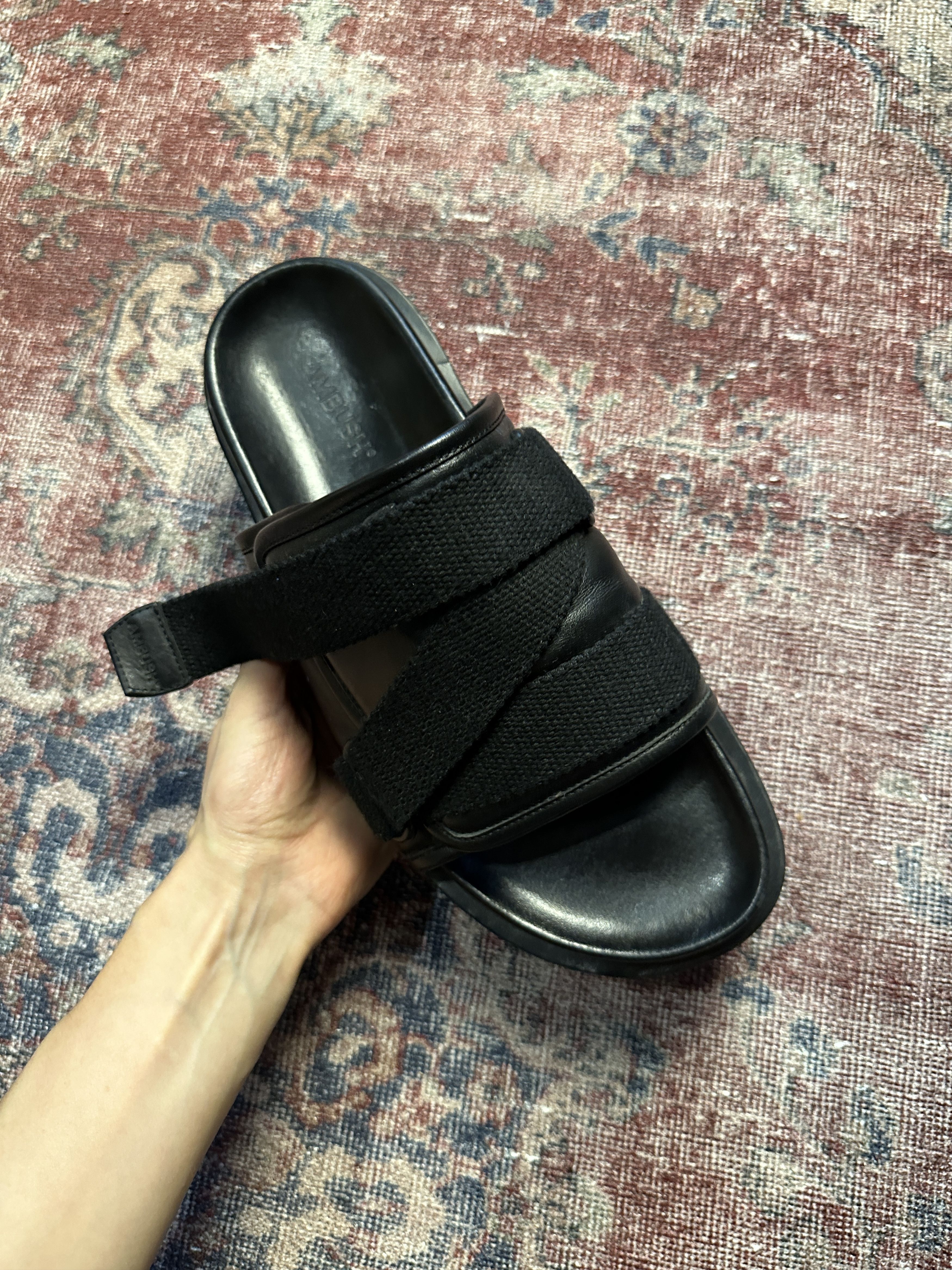 Ambush Design Ambush Padded Leather Sandals Size US 10 / EU 43 - 9 Thumbnail