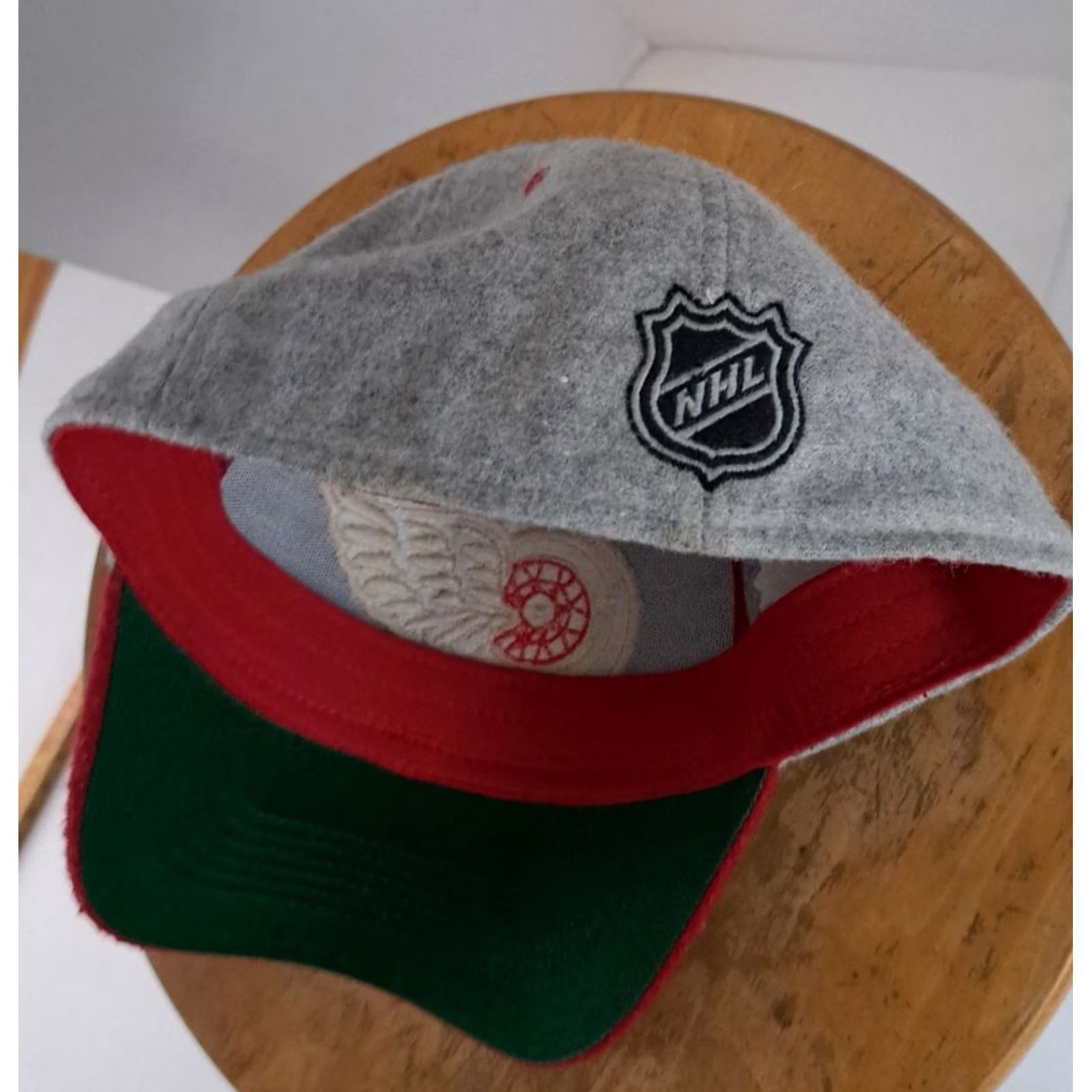 Reebok VINTAGE Detroit Red Wings Winter Classic Wool L-XL Reebok Hat Size ONE SIZE - 4 Thumbnail