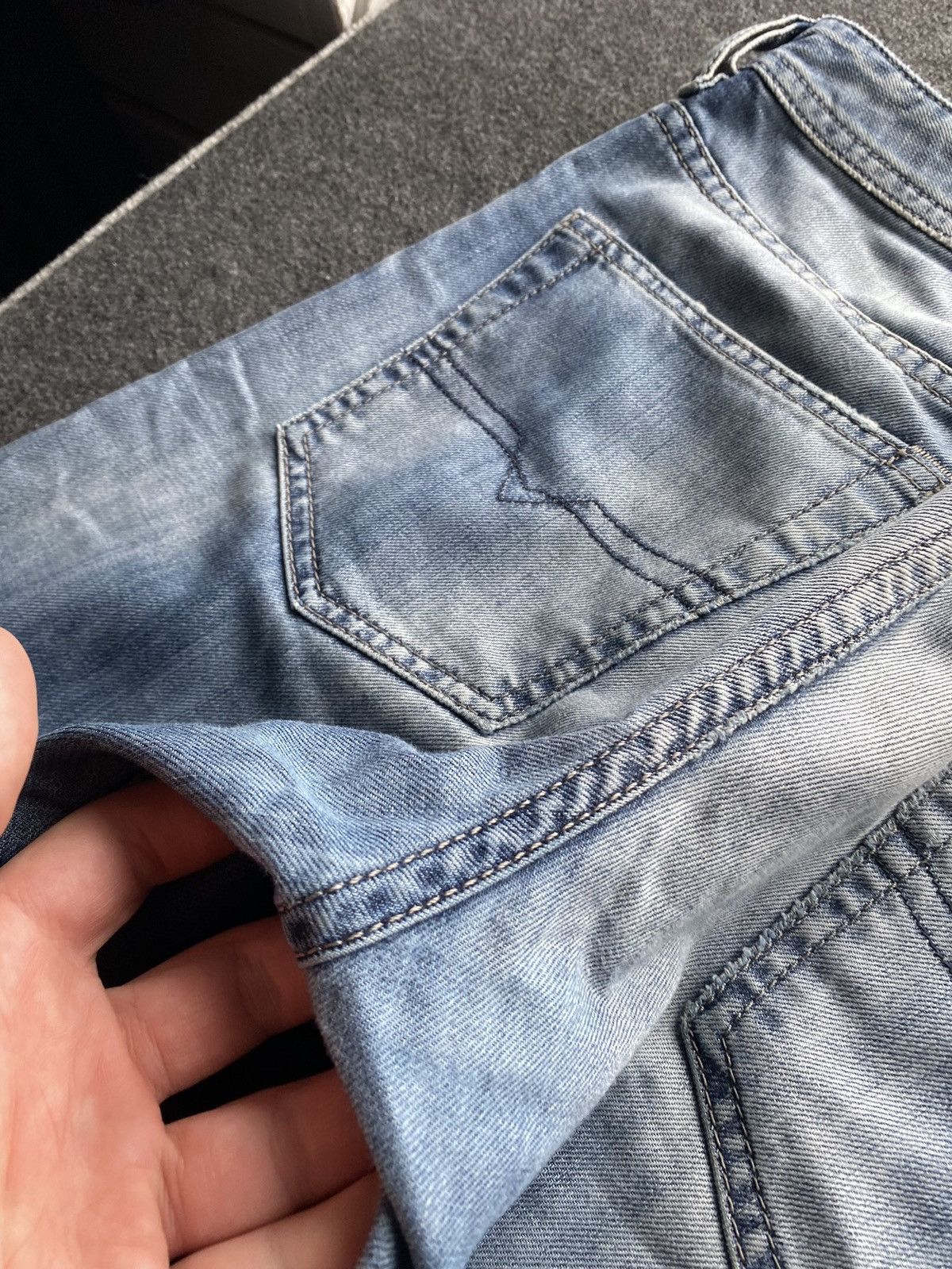 Diesel 🔥Opium Punk Diesel Buster regular slim tapered jeans 31 y2k Size US 31 - 16 Thumbnail