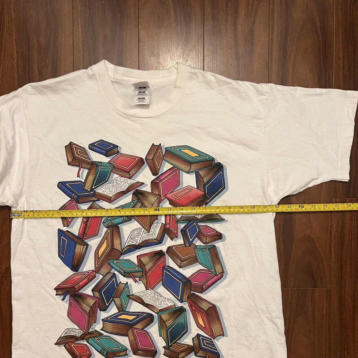 Vintage Vintage 90s Library of Congress All Over Print Graphic Shirt Size US XL / EU 56 / 4 - 3 Thumbnail