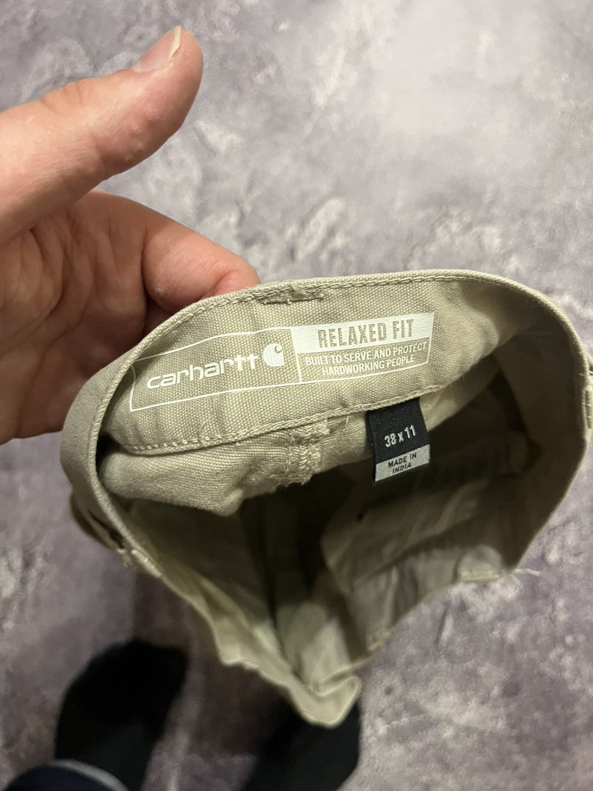 Carhartt × Vintage vintage cathartt carpenter canvas shorts Size US 38 / EU 54 - 8 Thumbnail