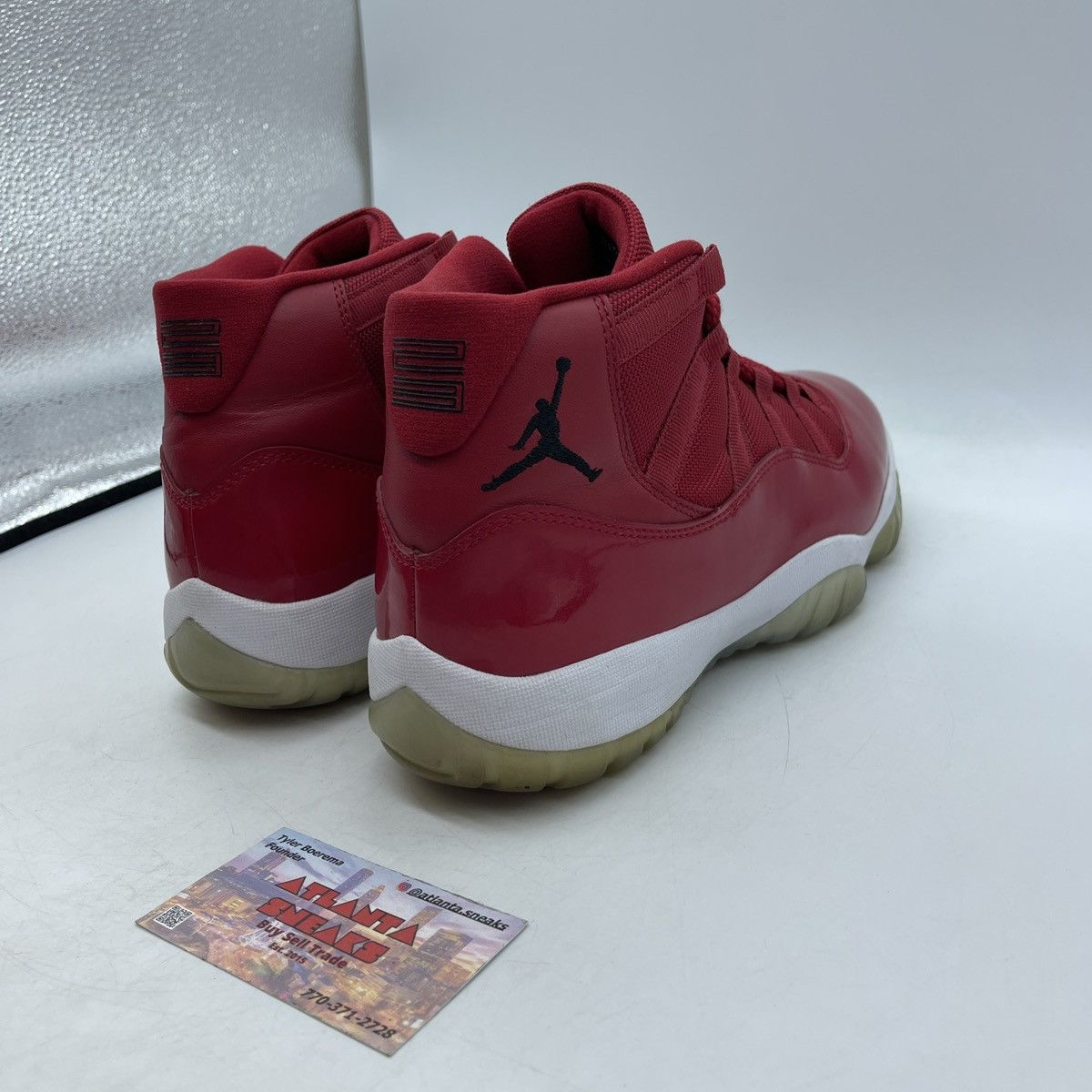 Jordan Brand Air Jordan 11 win like 96 Size US 9.5 / EU 42-43 - 5 Thumbnail