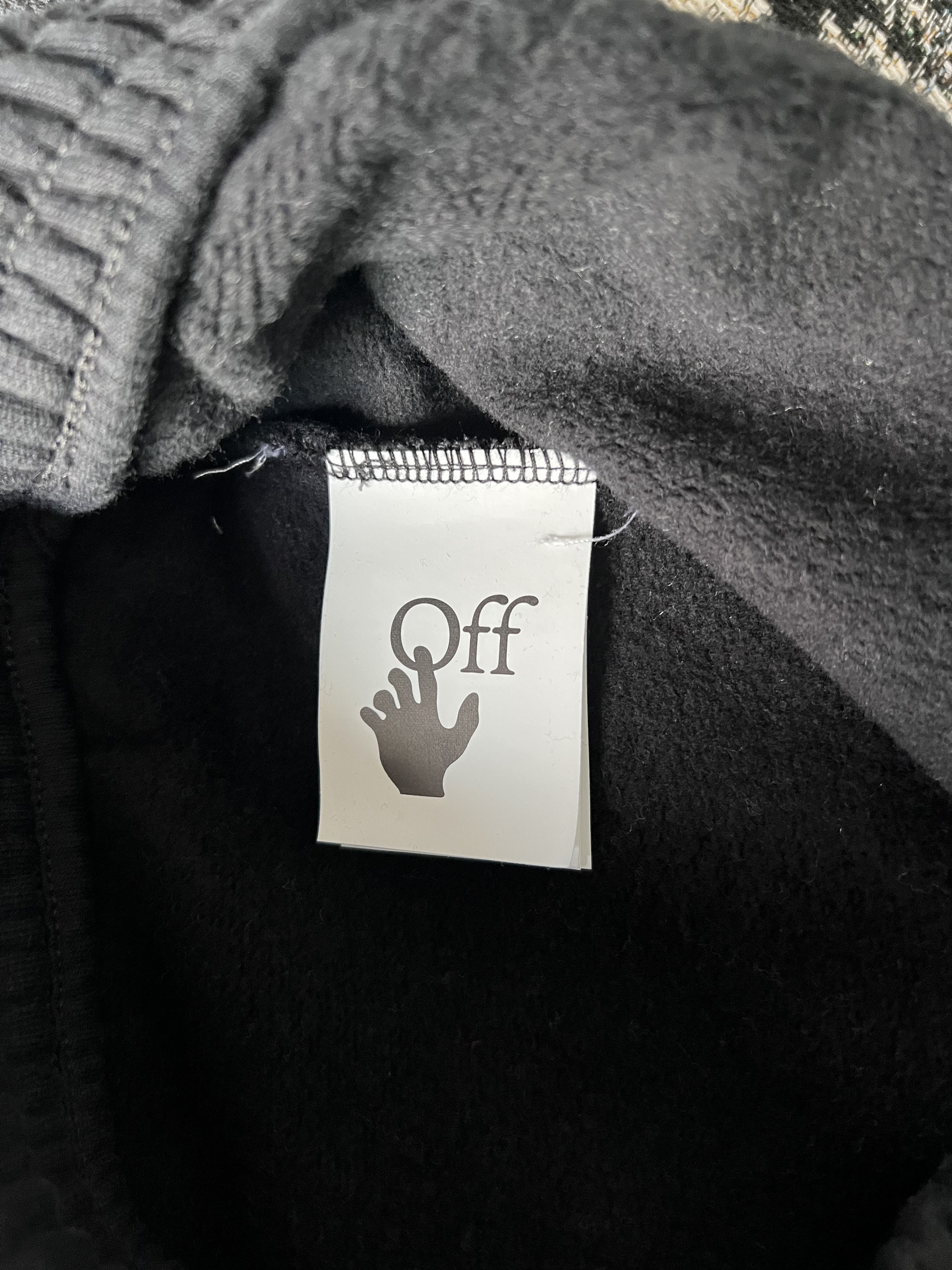Off-White Off White Blue 90s Liquid Double Sweatpants in Black Size US 32 / EU 48 - 11 Thumbnail