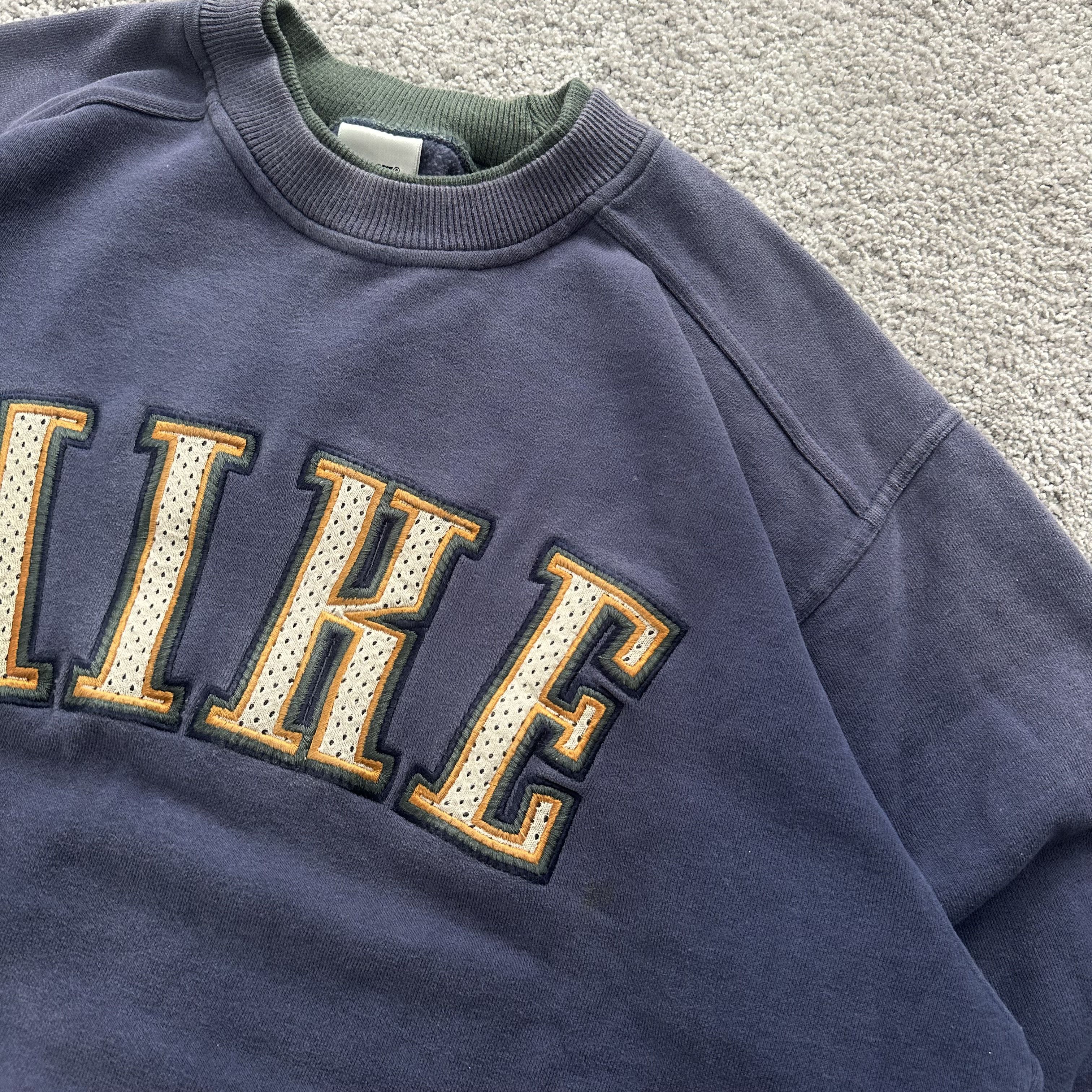 Nike Nike Big Logo 90s Baggy Boxy Vintage Oversize Fit Sweatshirt Size US M / EU 48-50 / 2 - 3 Thumbnail