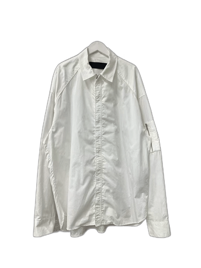 Juun.J juun.j Long Sleeve Zip Shirt Size US L / EU 52-54 / 3 - 1 Thumbnail