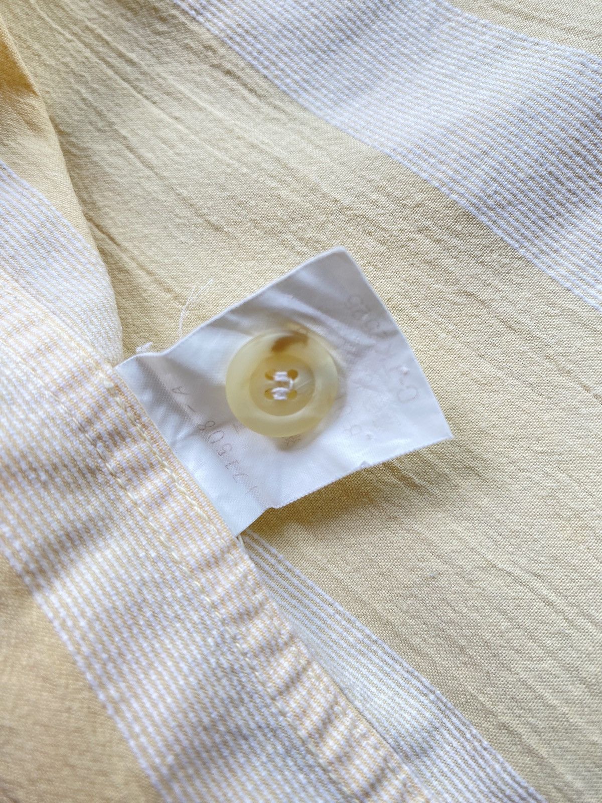 Issey Miyake IM MIYAKE DESIGN STUDIO Pastel Striped Button-Up Shirt Size US L / EU 52-54 / 3 - 5 Thumbnail