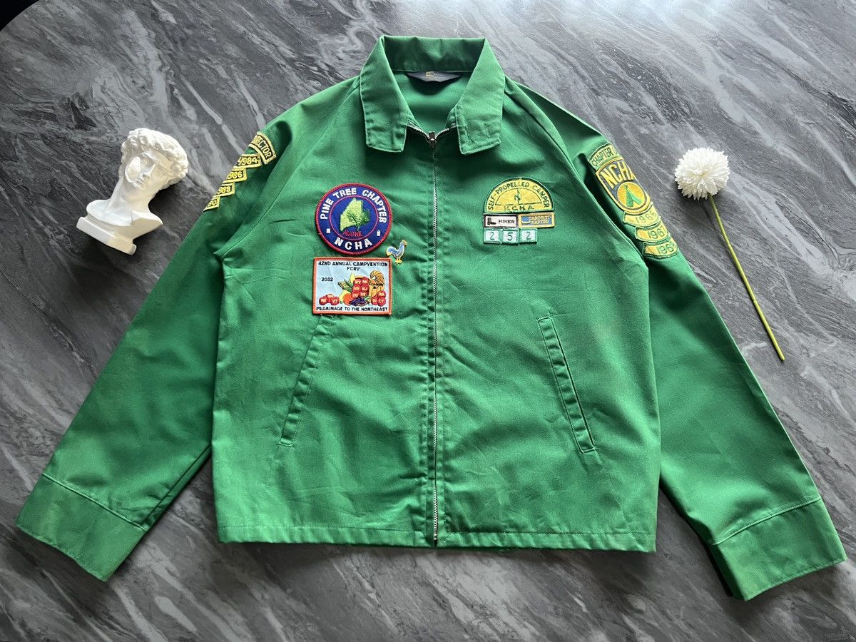 Vintage NCHA : 80s Jacket Multi Patch Archival Size US M / EU 48-50 / 2 - 2 Thumbnail