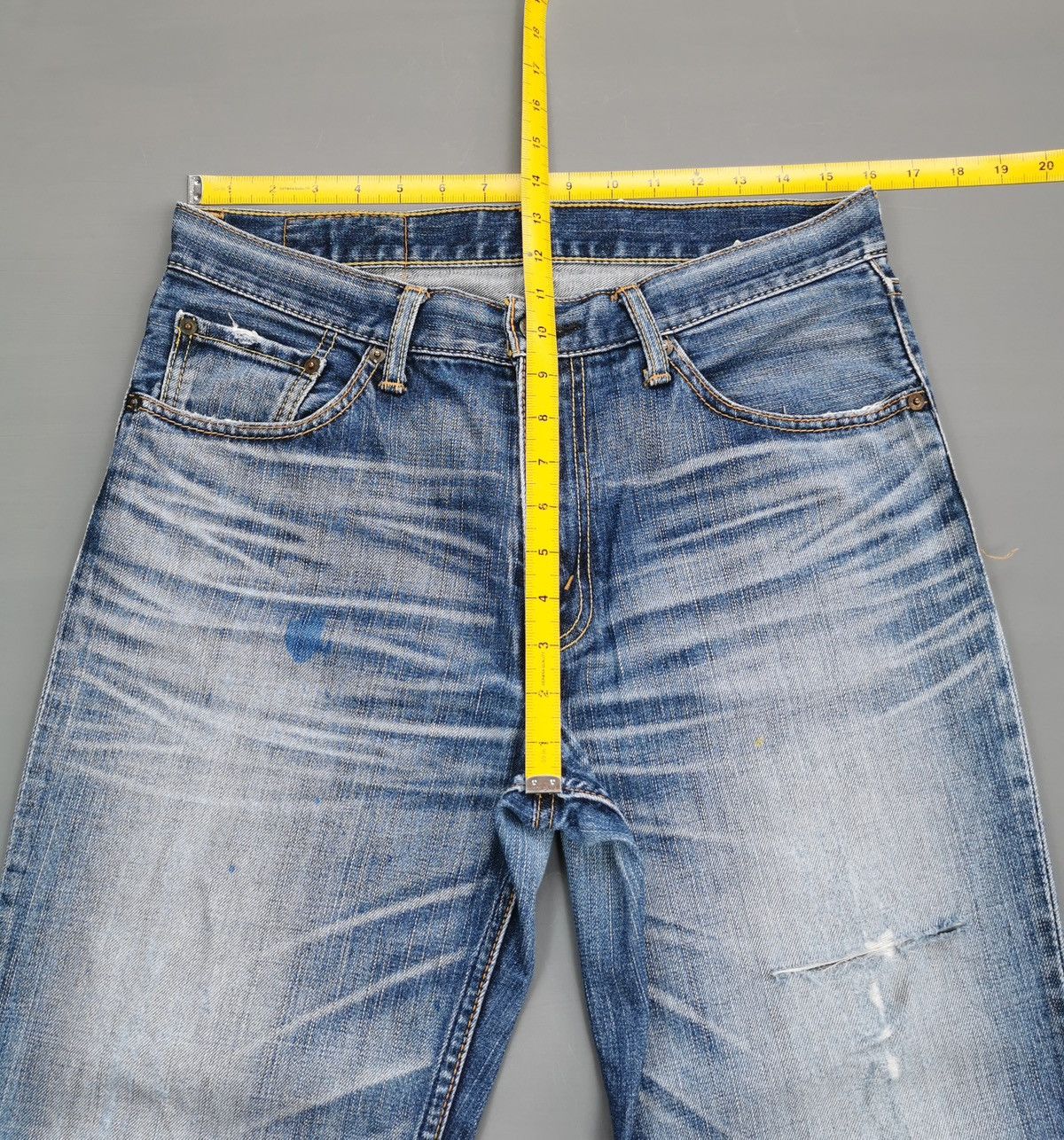 Levi's Vintage Levis 702 Distressed Jeans Size US 32 / EU 48 - 10 Thumbnail