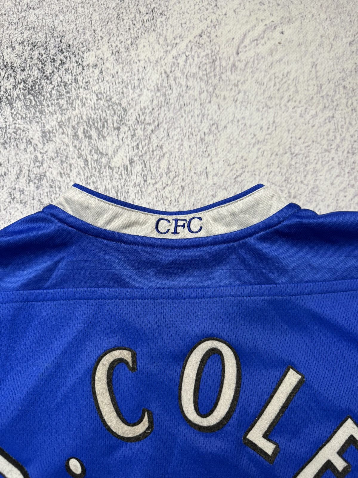 Chelsea Soccer CHELSEA 2003 #10 J.Cole FOOTBALL SHIRT SOCCER JERSEY UMBRO Size US S / EU 44-46 / 1 - 17 Thumbnail