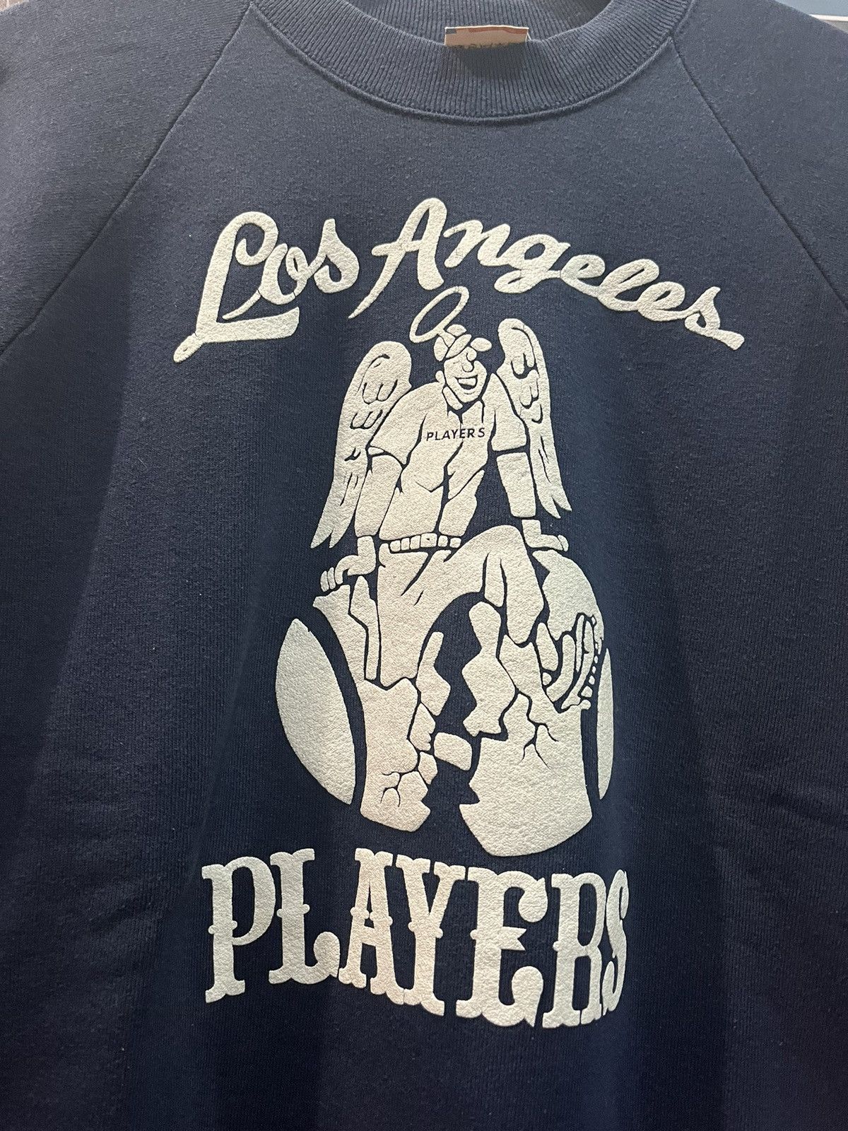 Los Angeles Apparel Vtg 80’s 🔥 RARE🔥 Los Angeles Player Crewneck Size US L / EU 52-54 / 3 - 2 Thumbnail