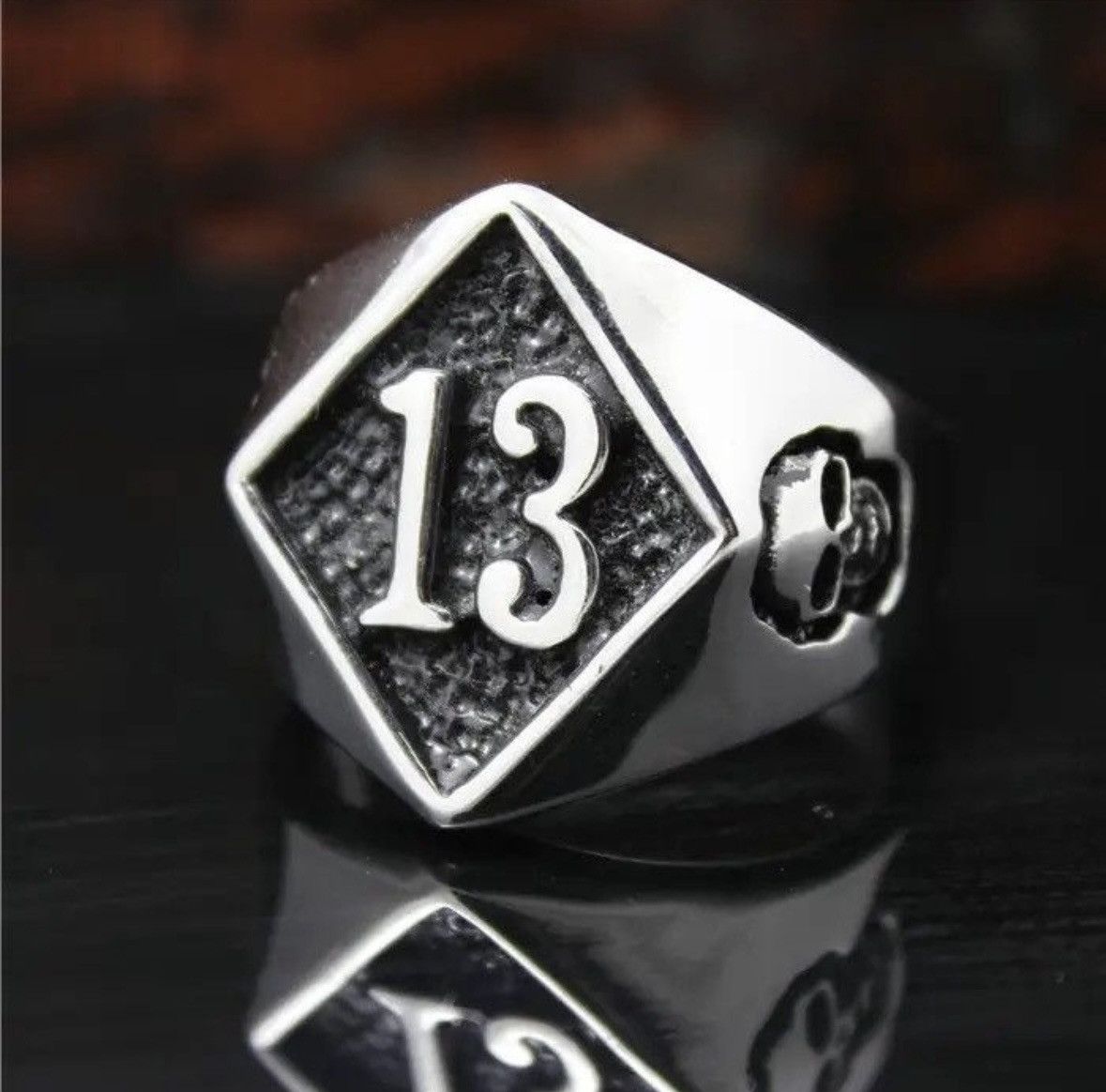 Other 13 Skull Ring (Size 7-13) Size ONE SIZE - 1 Thumbnail
