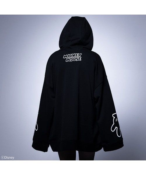 CIVARIZE Civarize Hoodie Mickey Oversized 90th Anniversary Numbernine Size US L / EU 52-54 / 3 - 3 Thumbnail