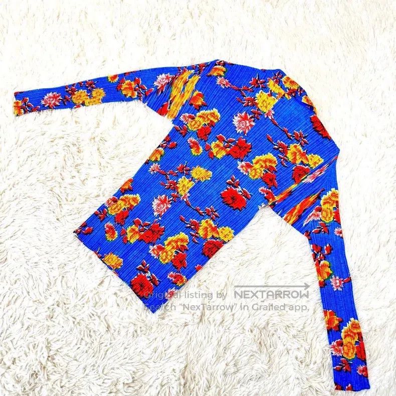 Issey Miyake Issey Miyake Blue Jacket Size L / US 10 / IT 46 - 6 Thumbnail