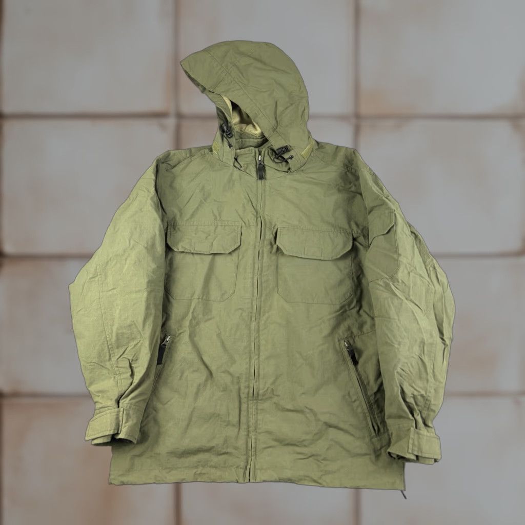 Eddie Bauer Eddie Bauer Jacket Men S Green Full Zip Nylon Hiking Outdoors Mens Small Jacket Nylon Lining Embroidered Logo Outdoor Rain Coat Size US S / EU 44-46 / 1 - 1 Thumbnail