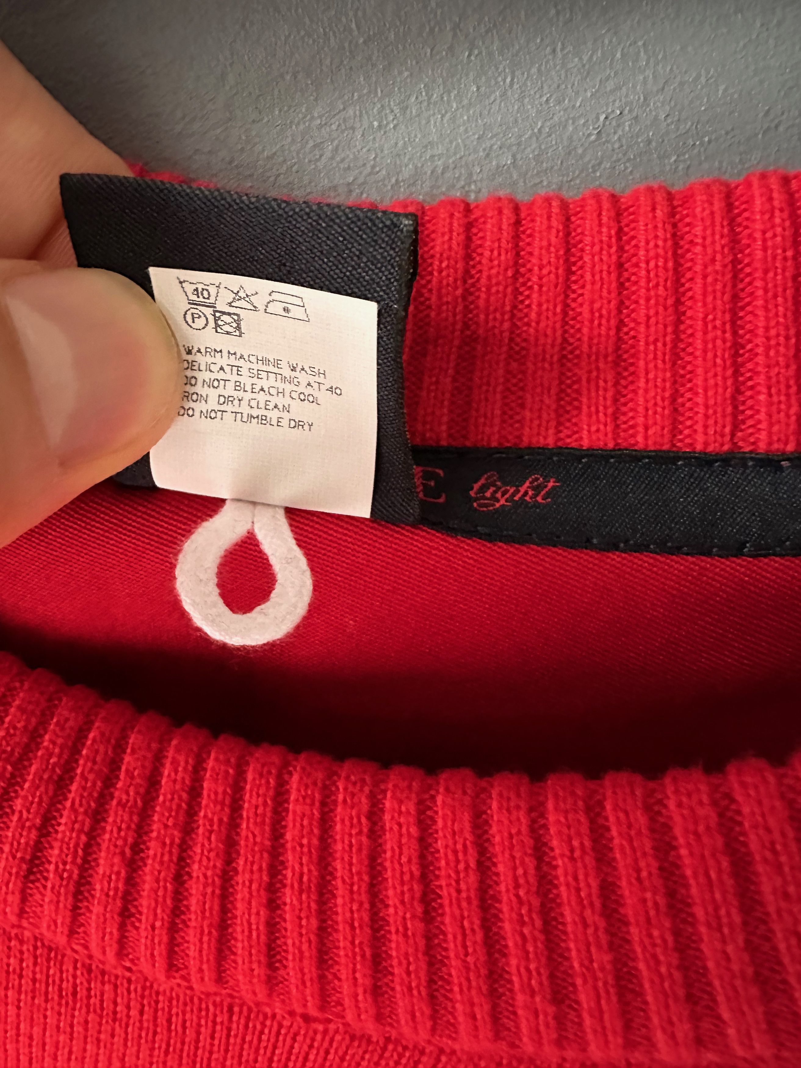 Paul & Shark Paul & Shark Bretagne Light Crew Neck Sweater Red Jumper Size US XL / EU 56 / 4 - 7 Thumbnail