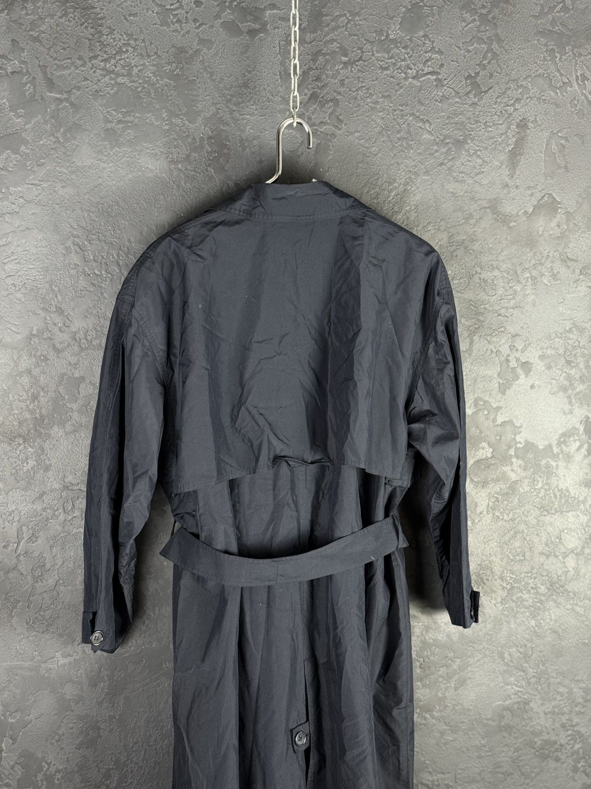 Herno HERNO Vintage Made in Italy Light Belted Trench Coat Size L / US 10 / IT 46 - 8 Thumbnail